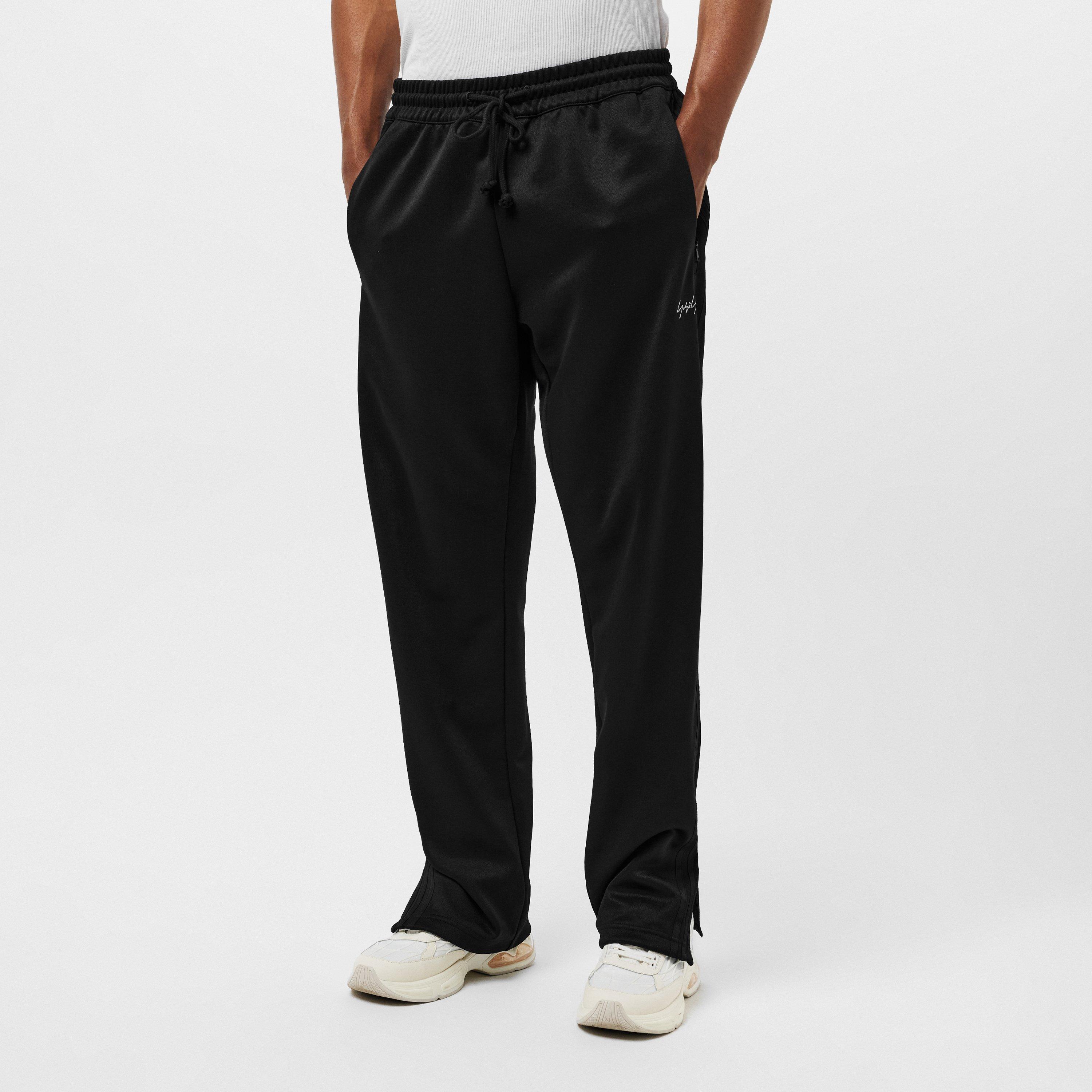 Black - Yohji Yamamoto - Men's Open Bottom Fleece Joggers - 3