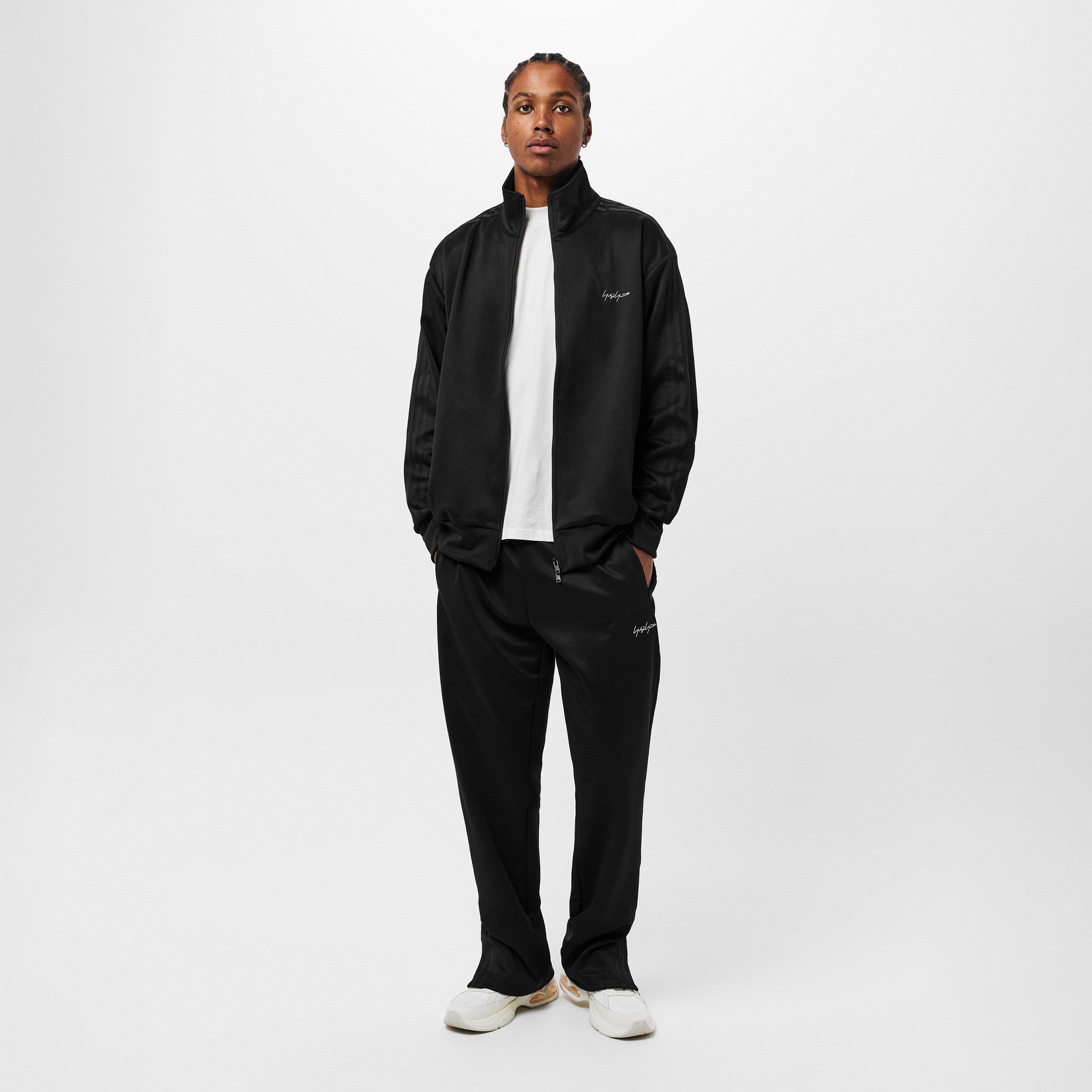 Black - Yohji Yamamoto - Men's Open Bottom Fleece Joggers - 6