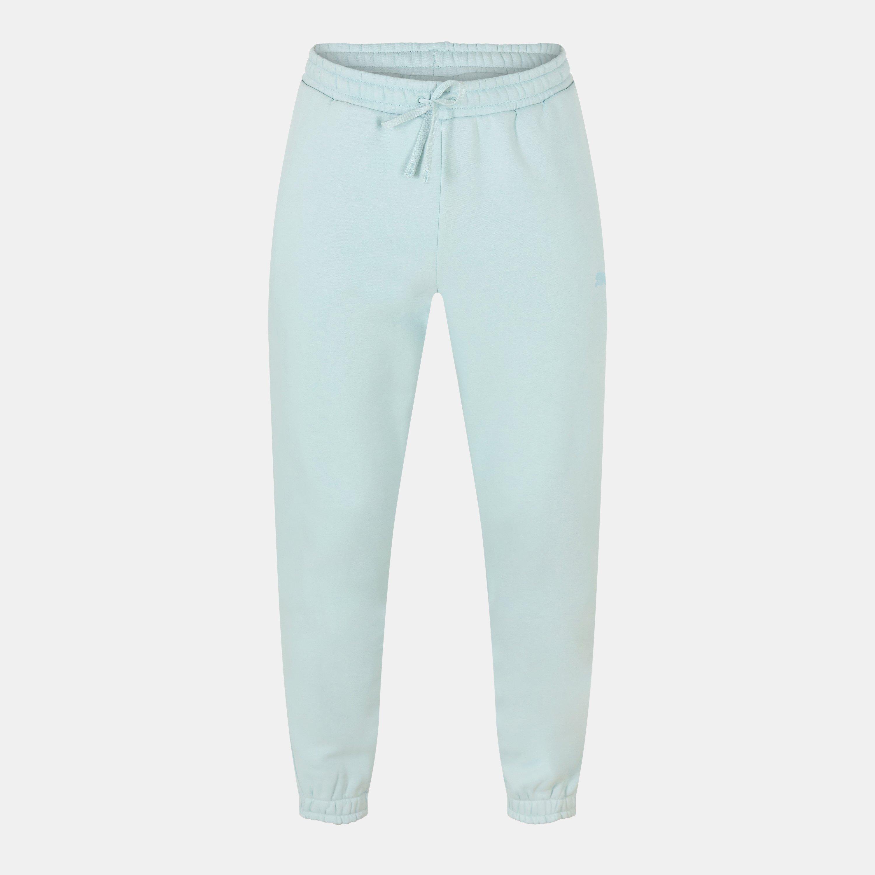 Puma Men's Elevated Ess Closed Hem Jersey Joggers - Turquoise Su - M