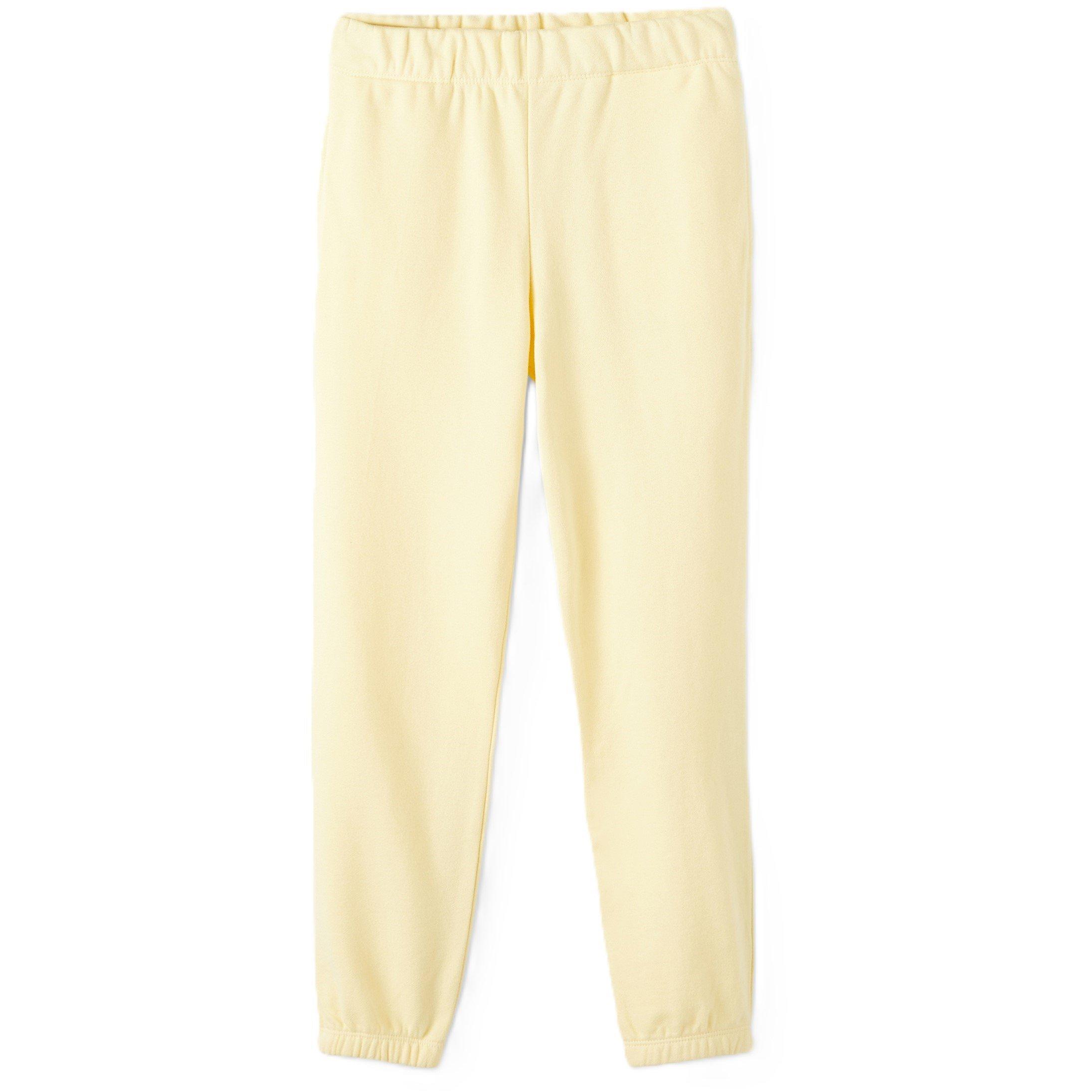 Open Hem Fleece Joggers