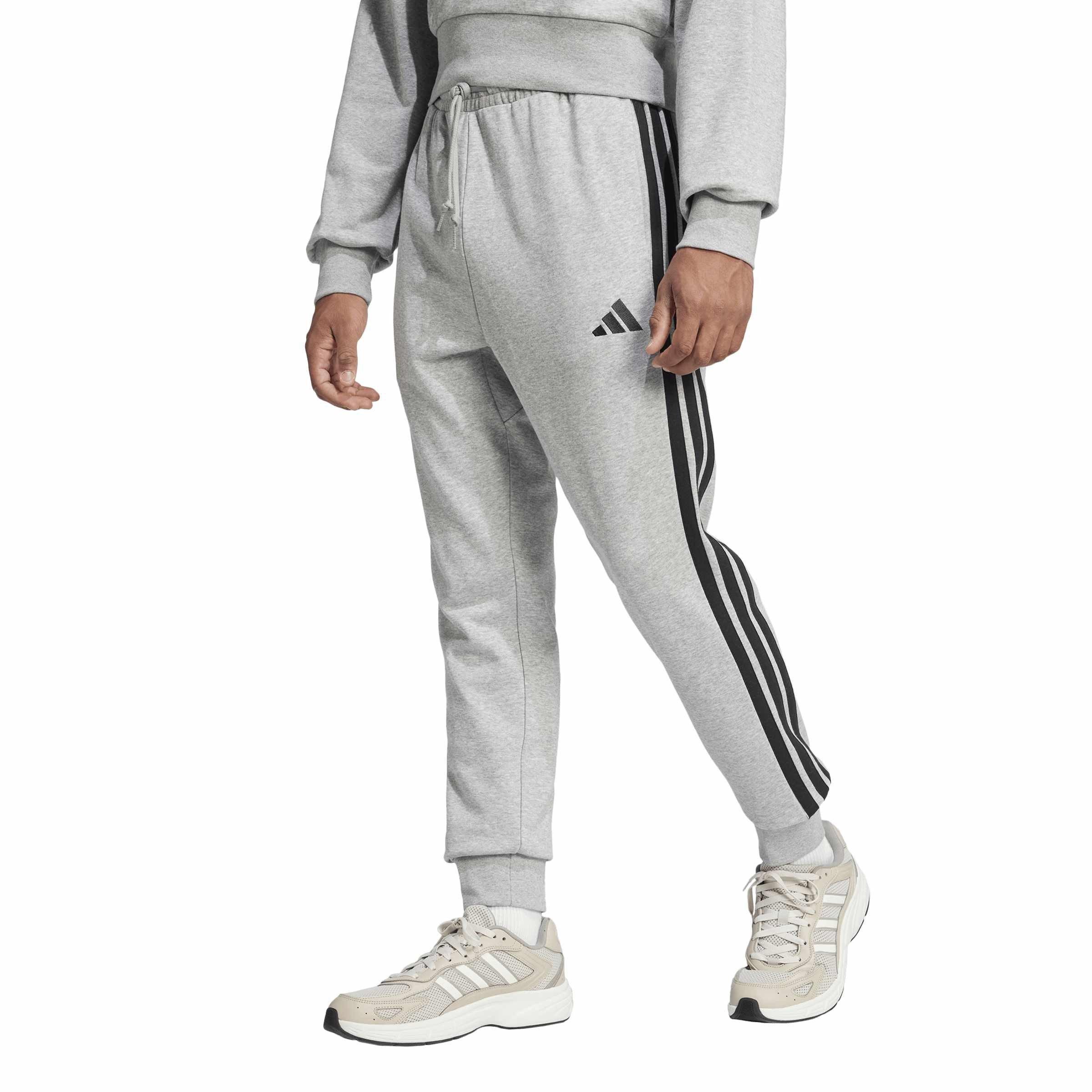 Grigio Medio Heather - adidas - Adidas M 3S Ft Tc Pt Sn99 - 2
