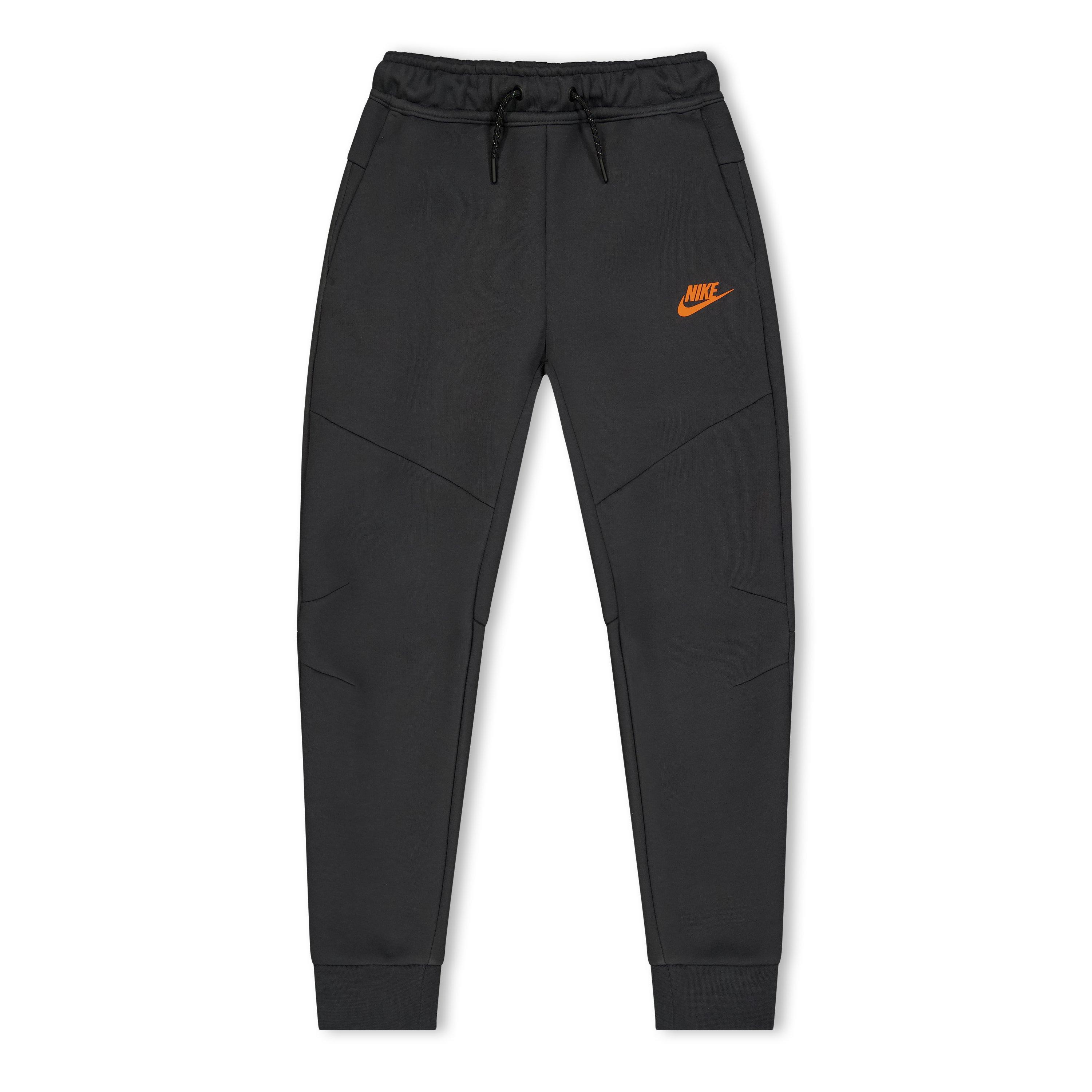 DK SMOKE GREY/B - Nike - Kids' Tech Fleece Joggers - 1