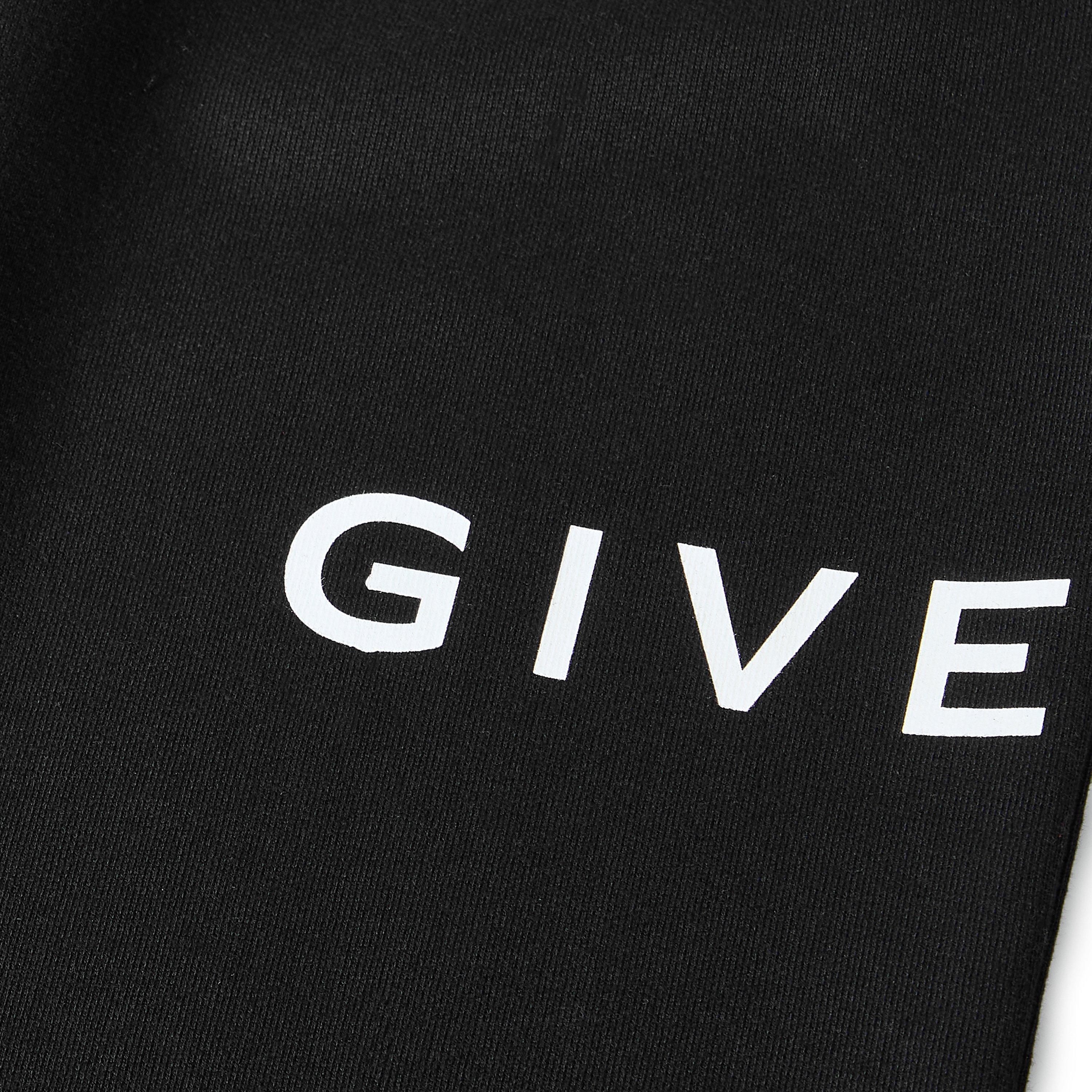 Black - GIVENCHY - Men's GIV Closed Hem Fleece Slim Fit Joggers - 5