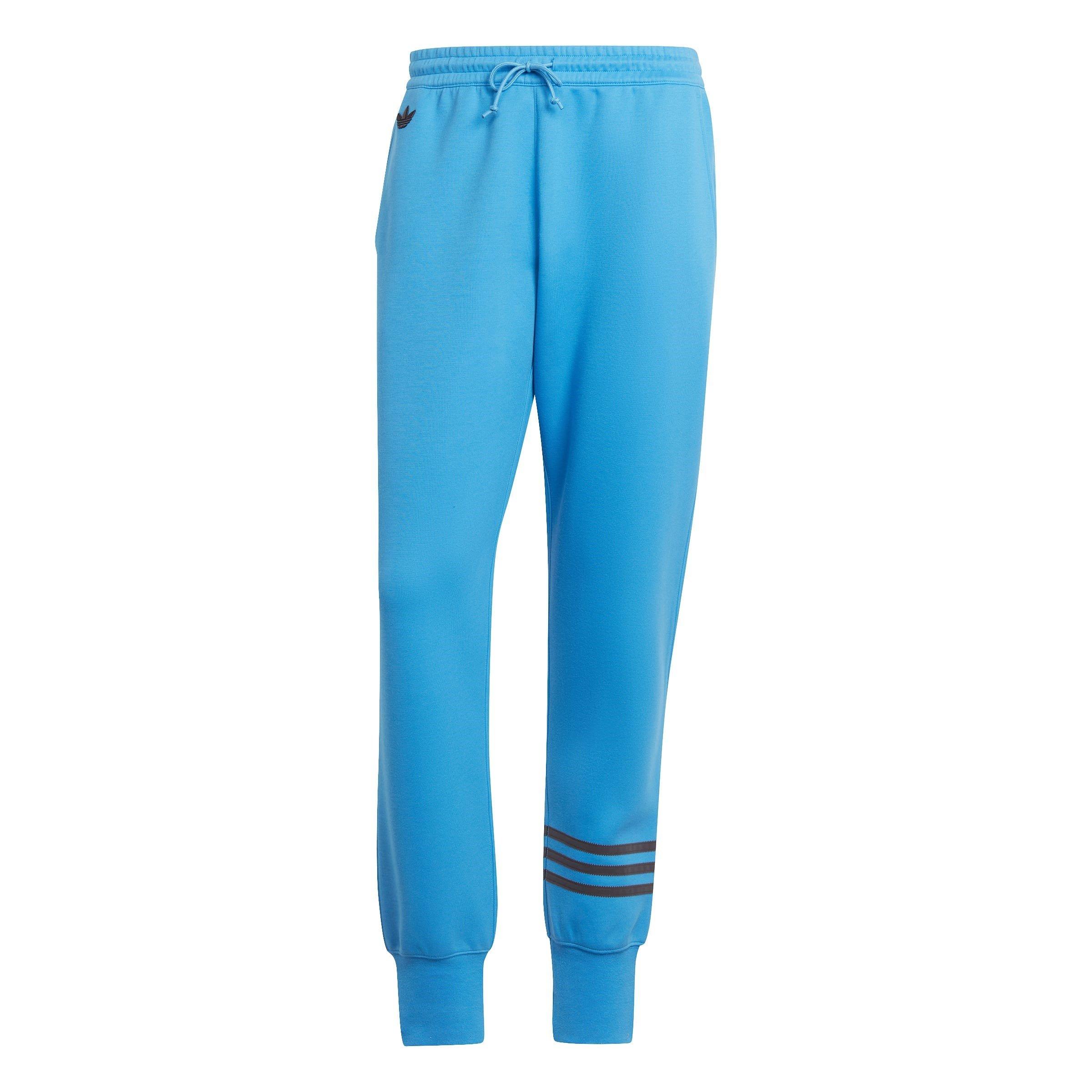 Bright Blue - adidas Originals - Men's Neuclassi Closed Hem Fleece Joggers - 1