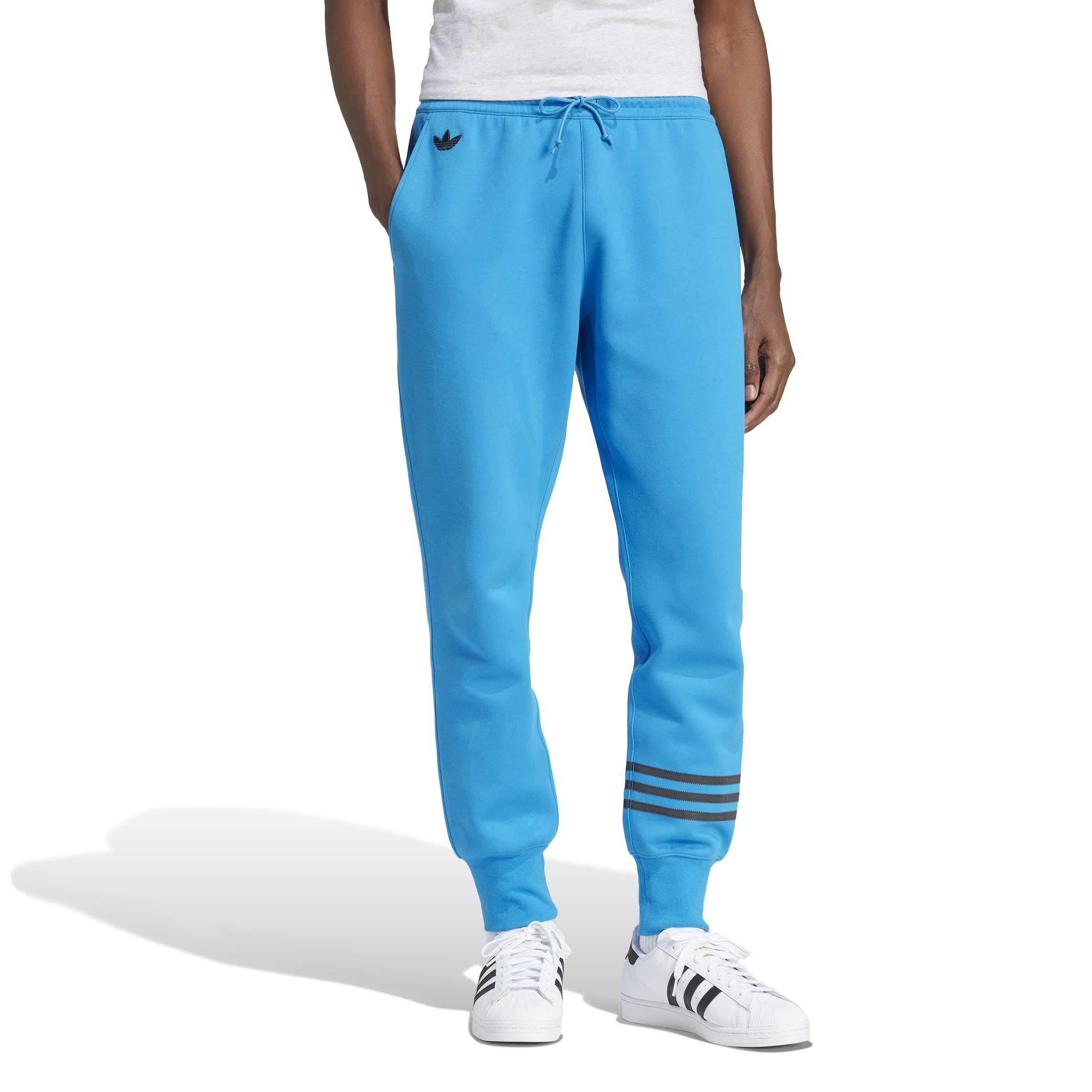 Bright Blue - adidas Originals - Neuclassi Closed Hem Fleece Joggers - 2
