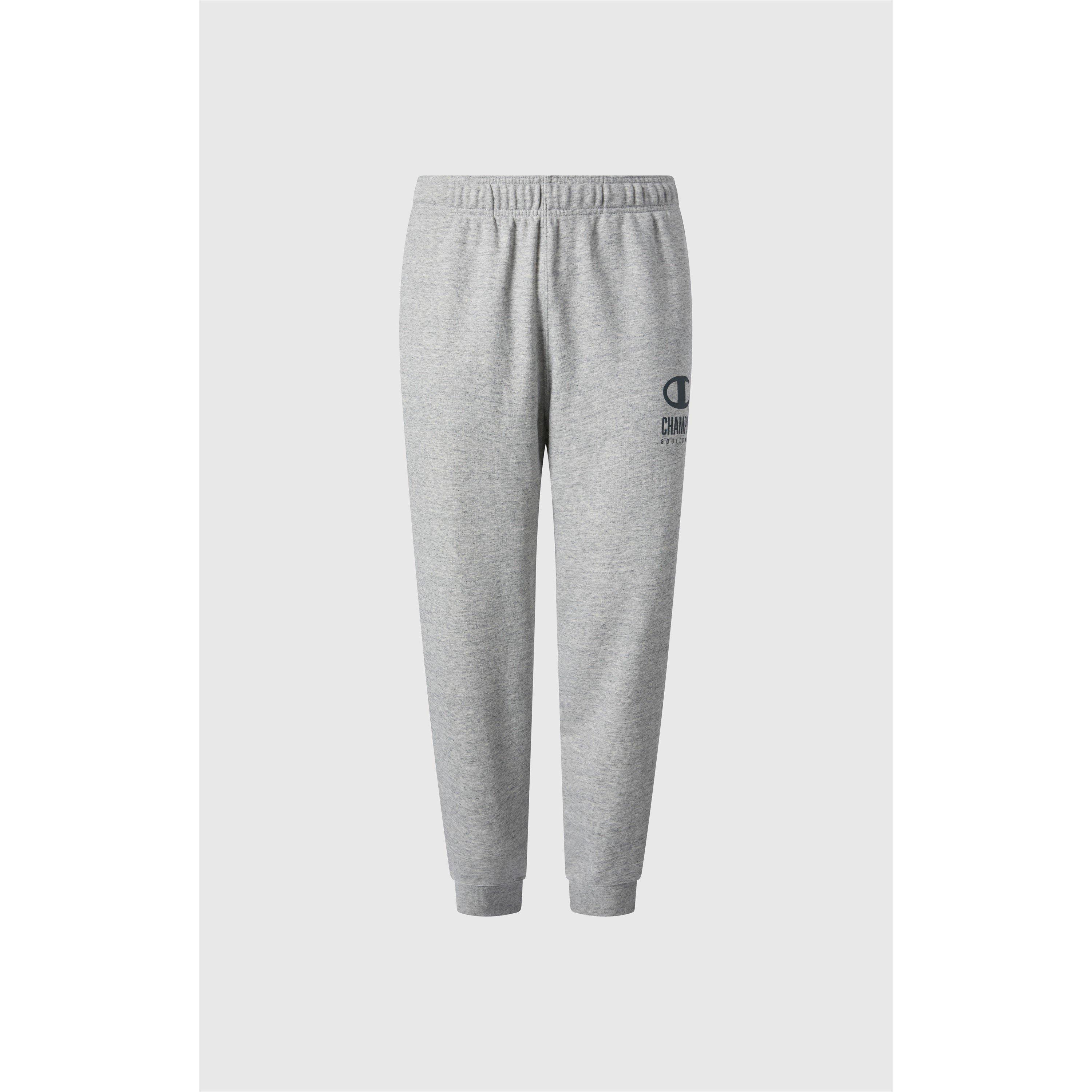 Champion Men's Closed Hem Jersey Jogging Bottoms - Grey - Small