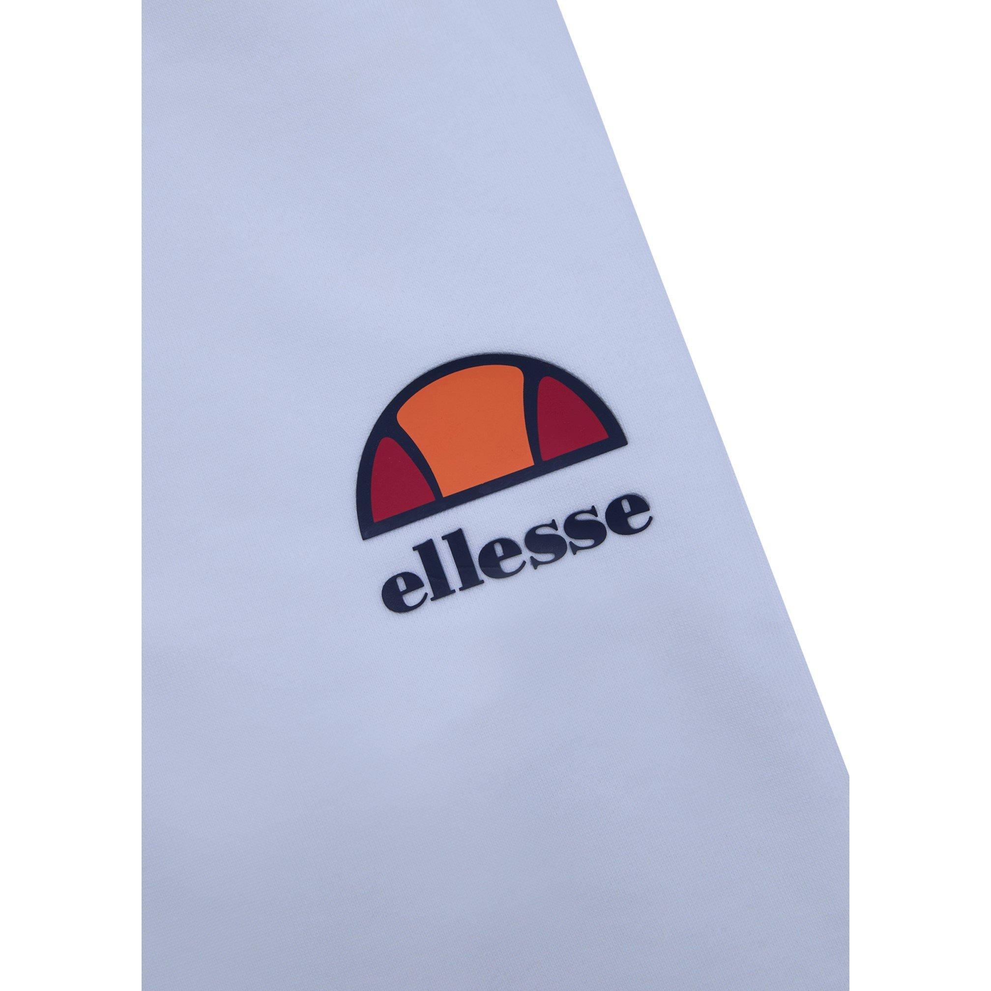 White - Ellesse - Saxcony Closed Hem Jersey Joggers - 3