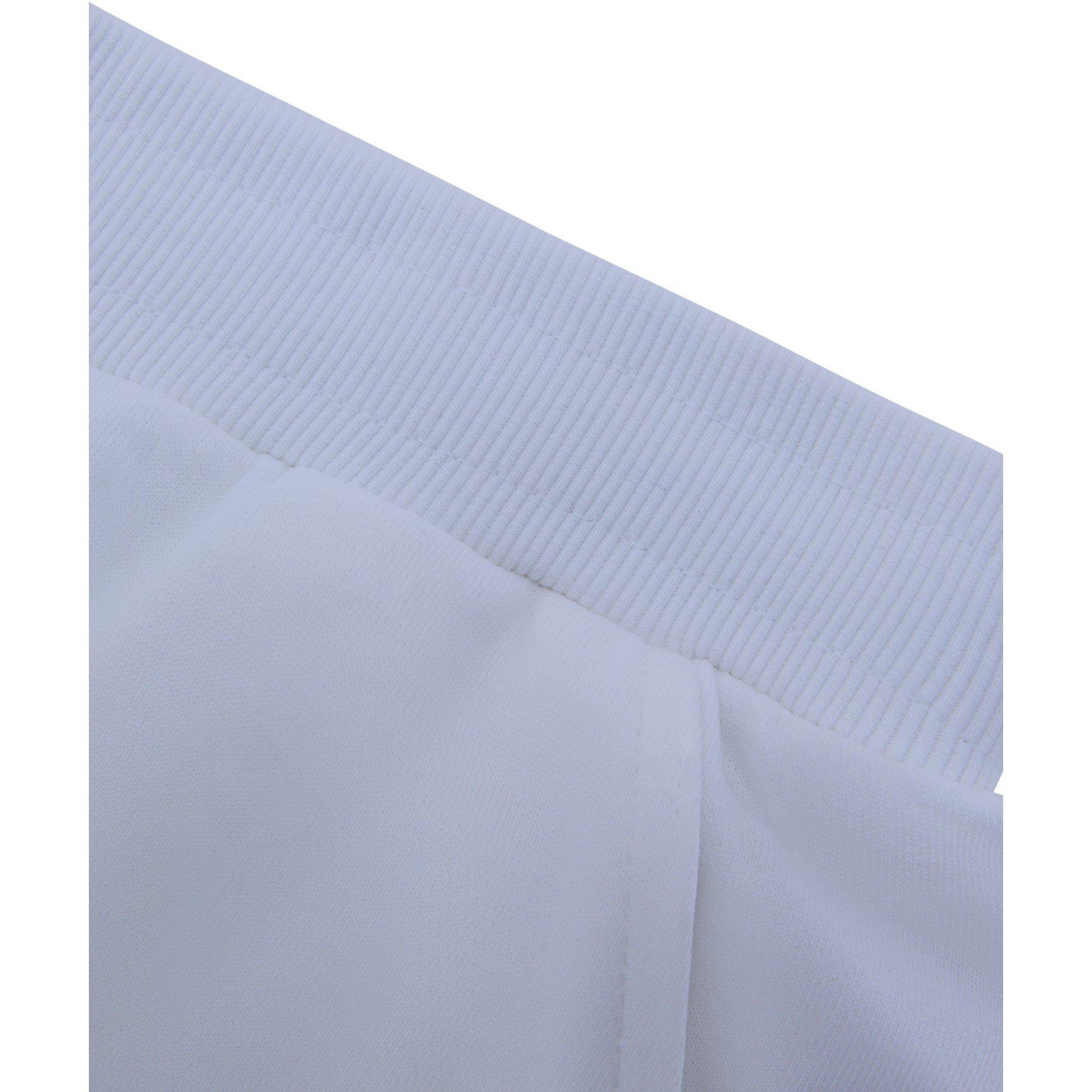 White - Ellesse - Saxcony Closed Hem Jersey Joggers - 4