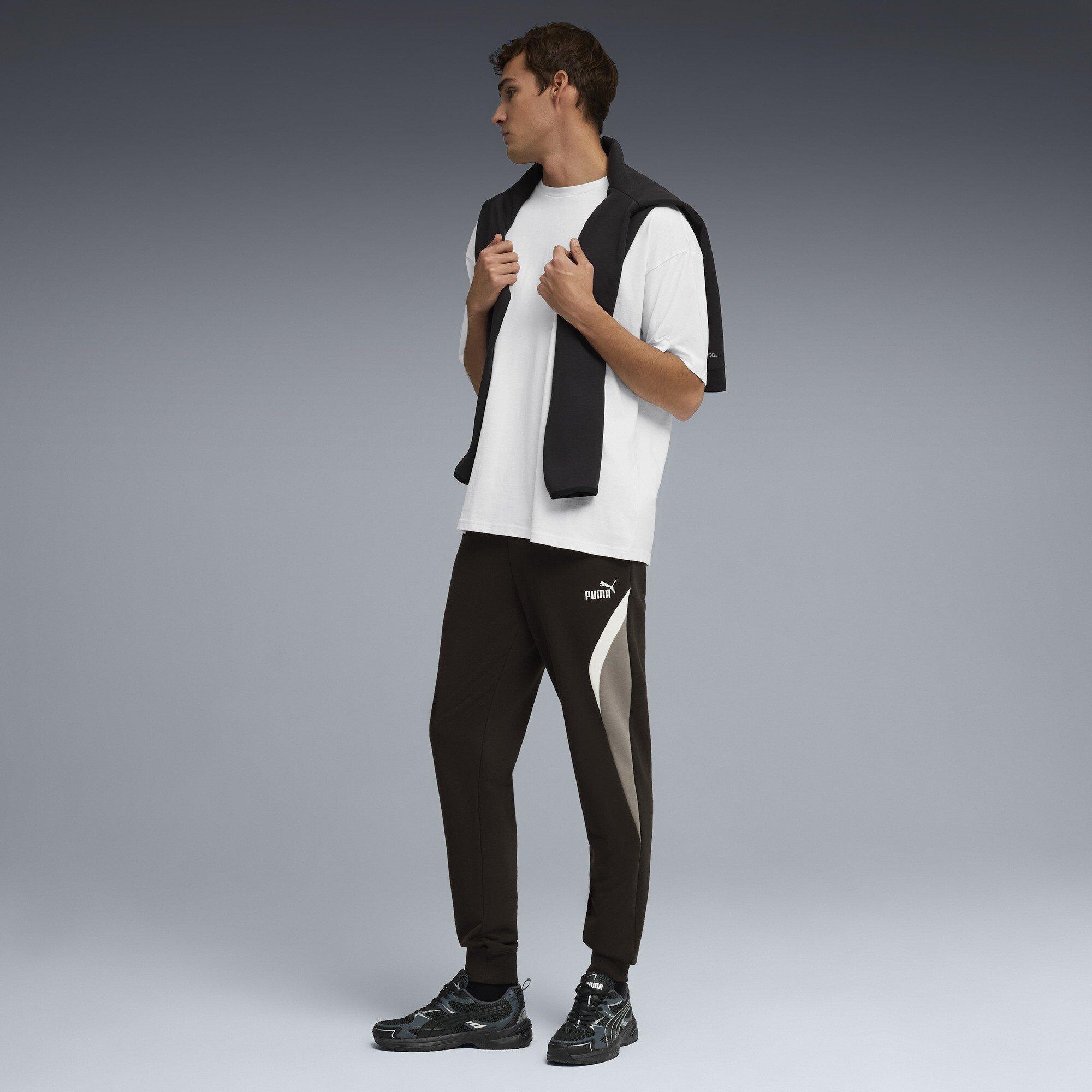 Puma Black - Puma - Men's Closed Hem Jersey Joggers - 5