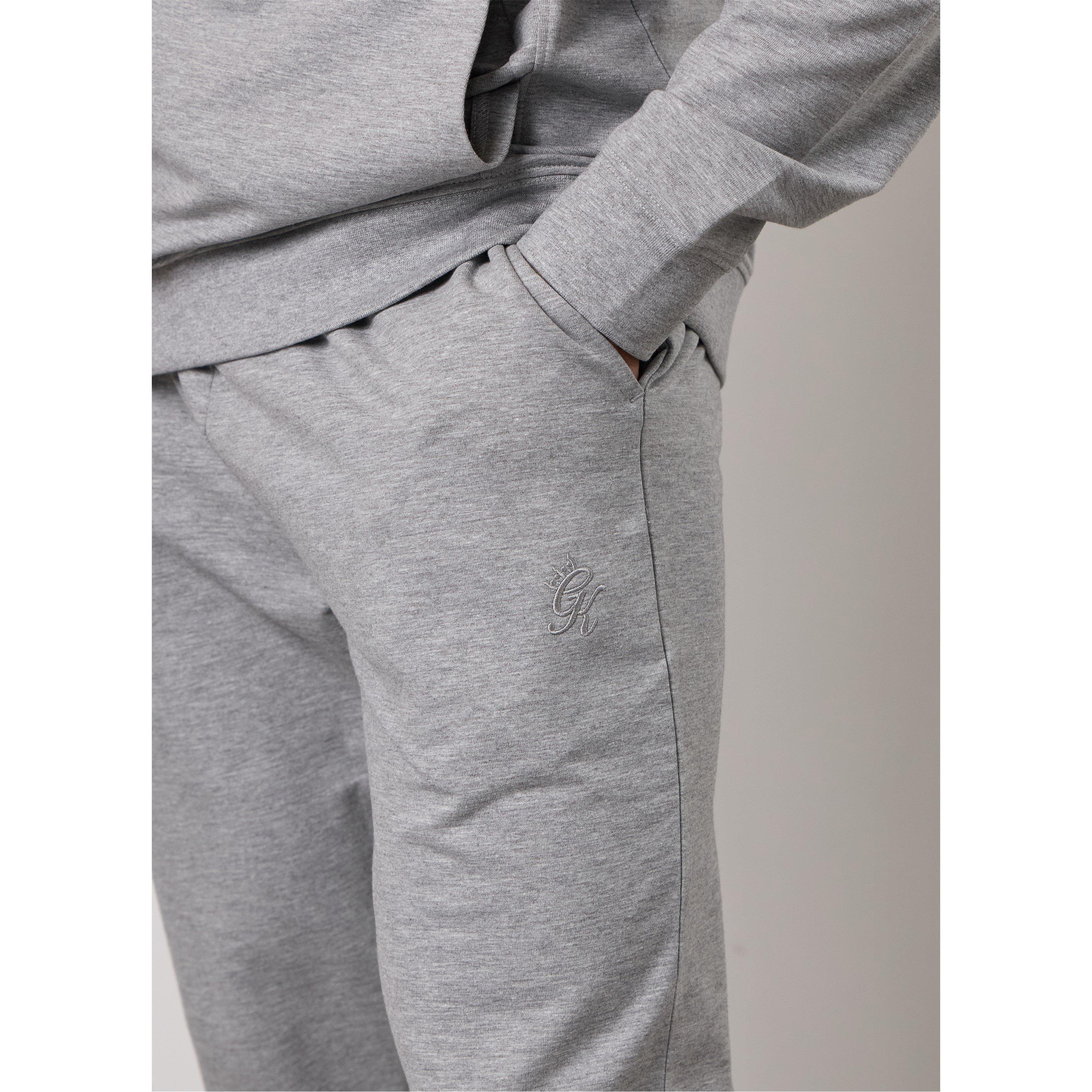 Grey Marl - Gym King - Gym King Victory Loopback Jogger - Grey Marl - 5