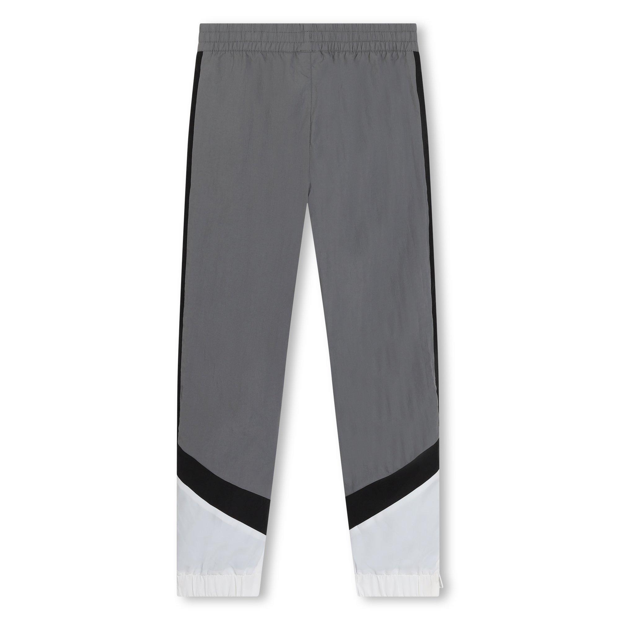 Med Grey 036 - Boss - Kids Logo Jog Bottoms, Iconic Design - 2