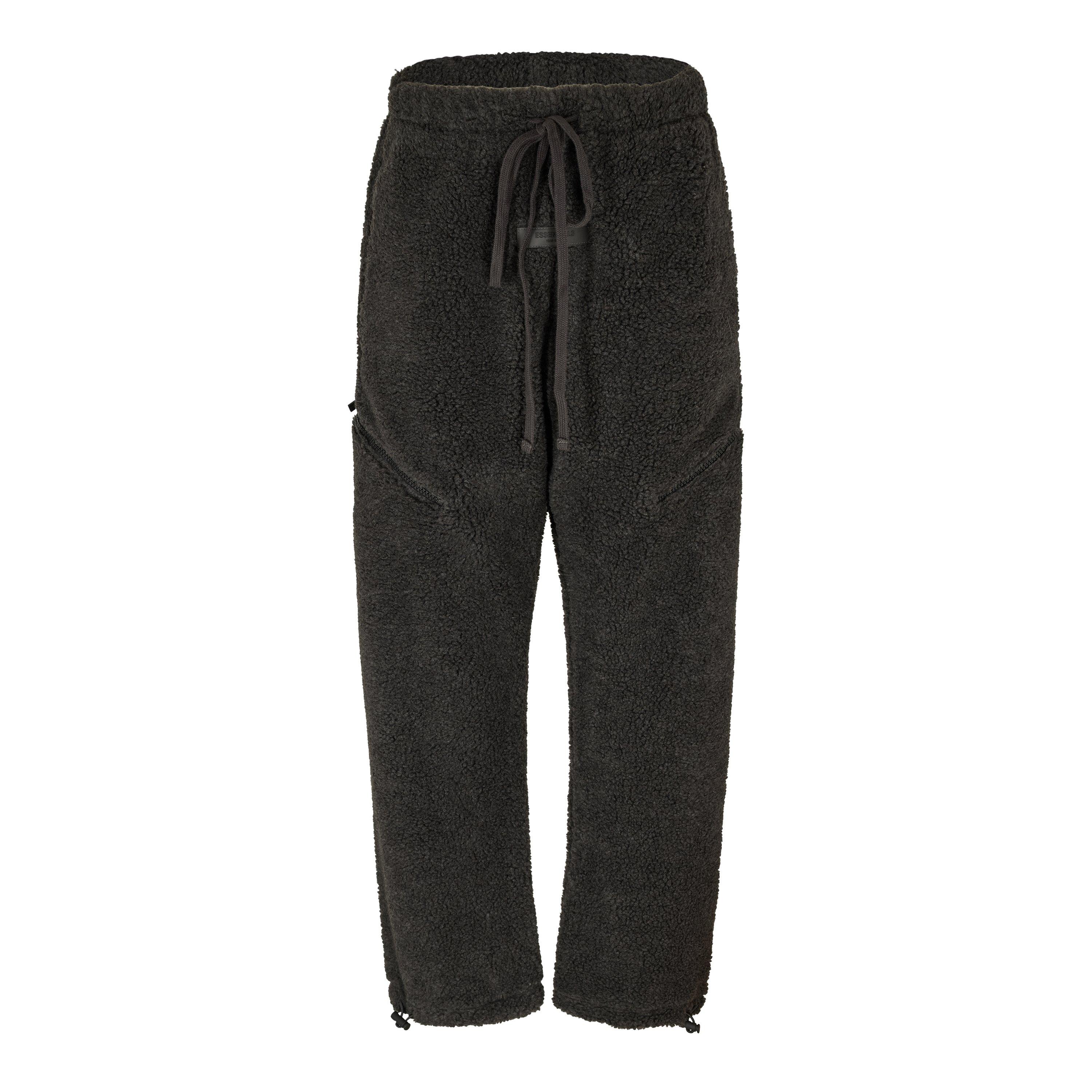 Iron - Fear Of God Essentials - Men's Open Hem Fleece Jogging Bottoms - 1