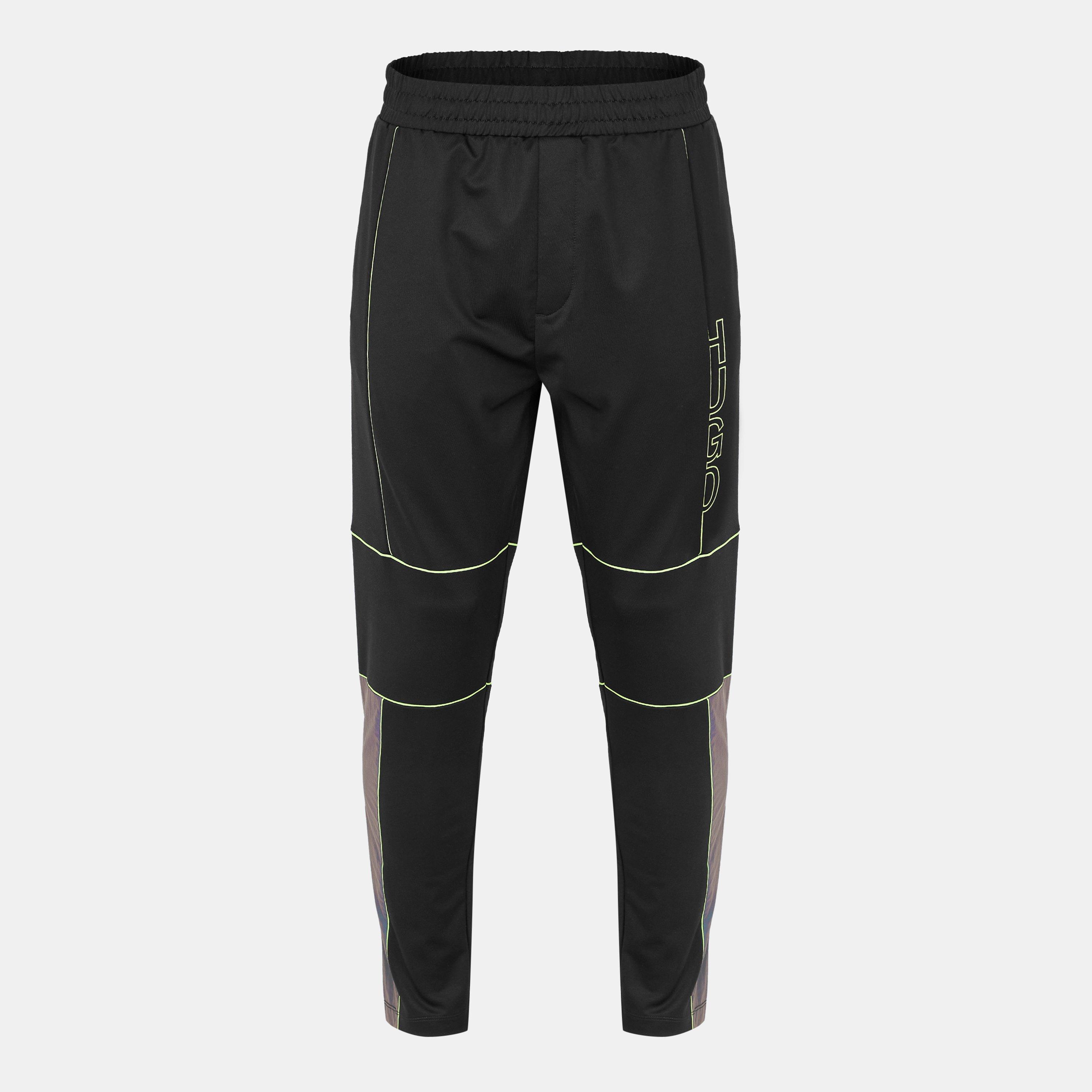 Black - Hugo - Men's Closed Hem Fleece Joggers - 1