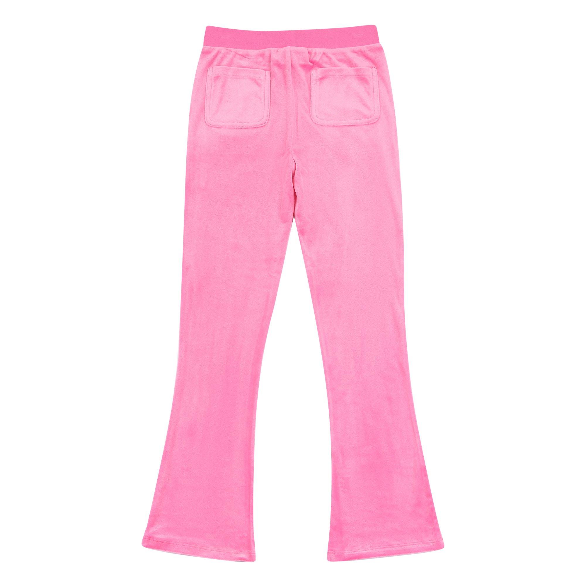 Hot Pink 721 - Juicy Couture - Diamante Bootcut Joggers Juniors - 6