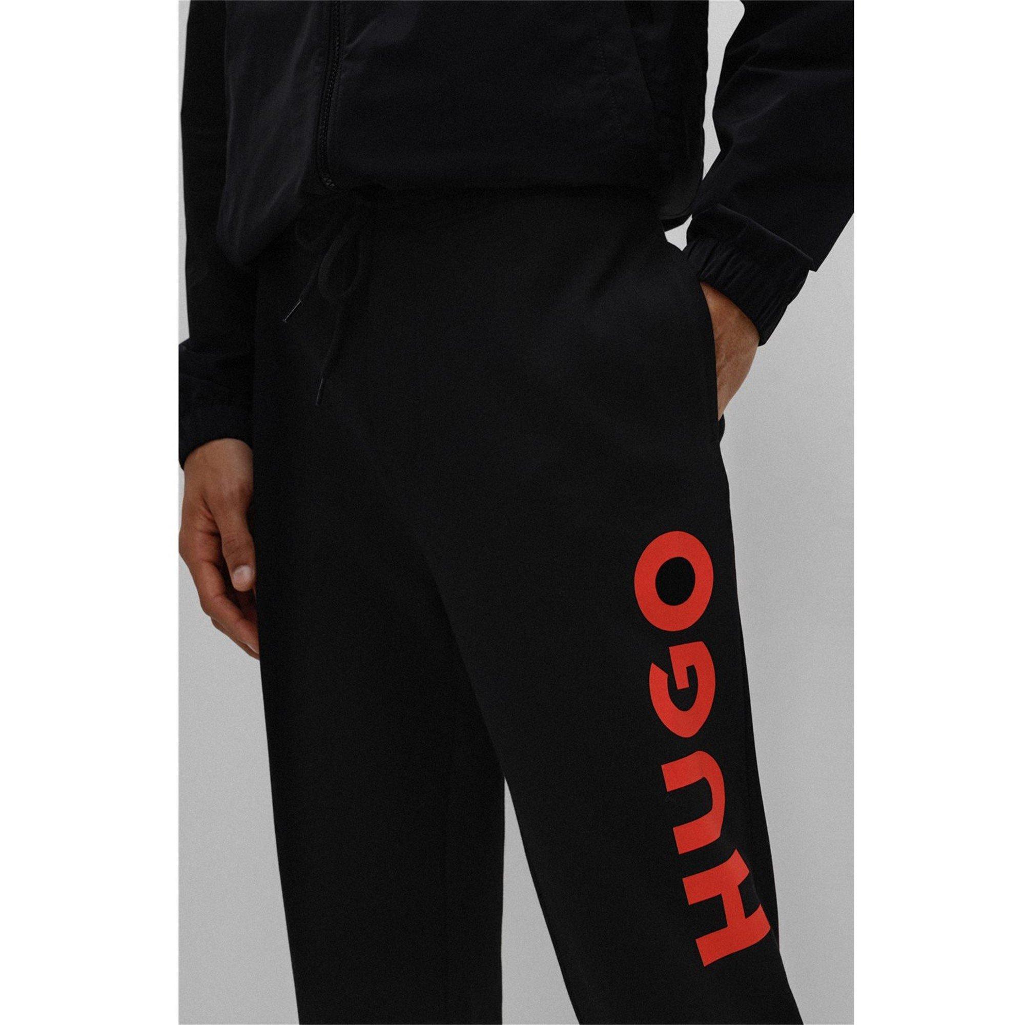 Black - Hugo - Men's Dutschi Jersey Joggers - 4
