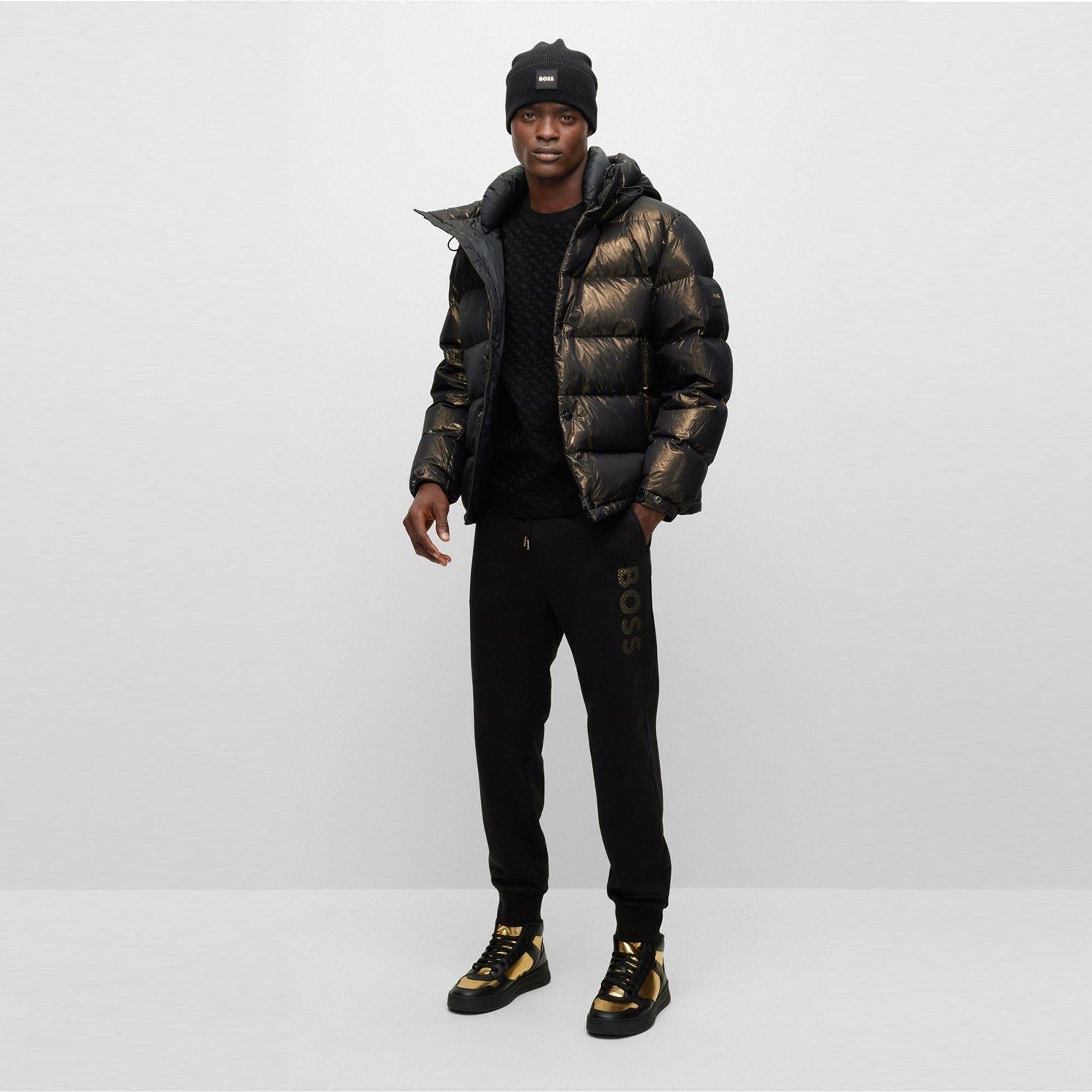 Black - Boss - Men's Closed Hem Jersey Joggers - 5