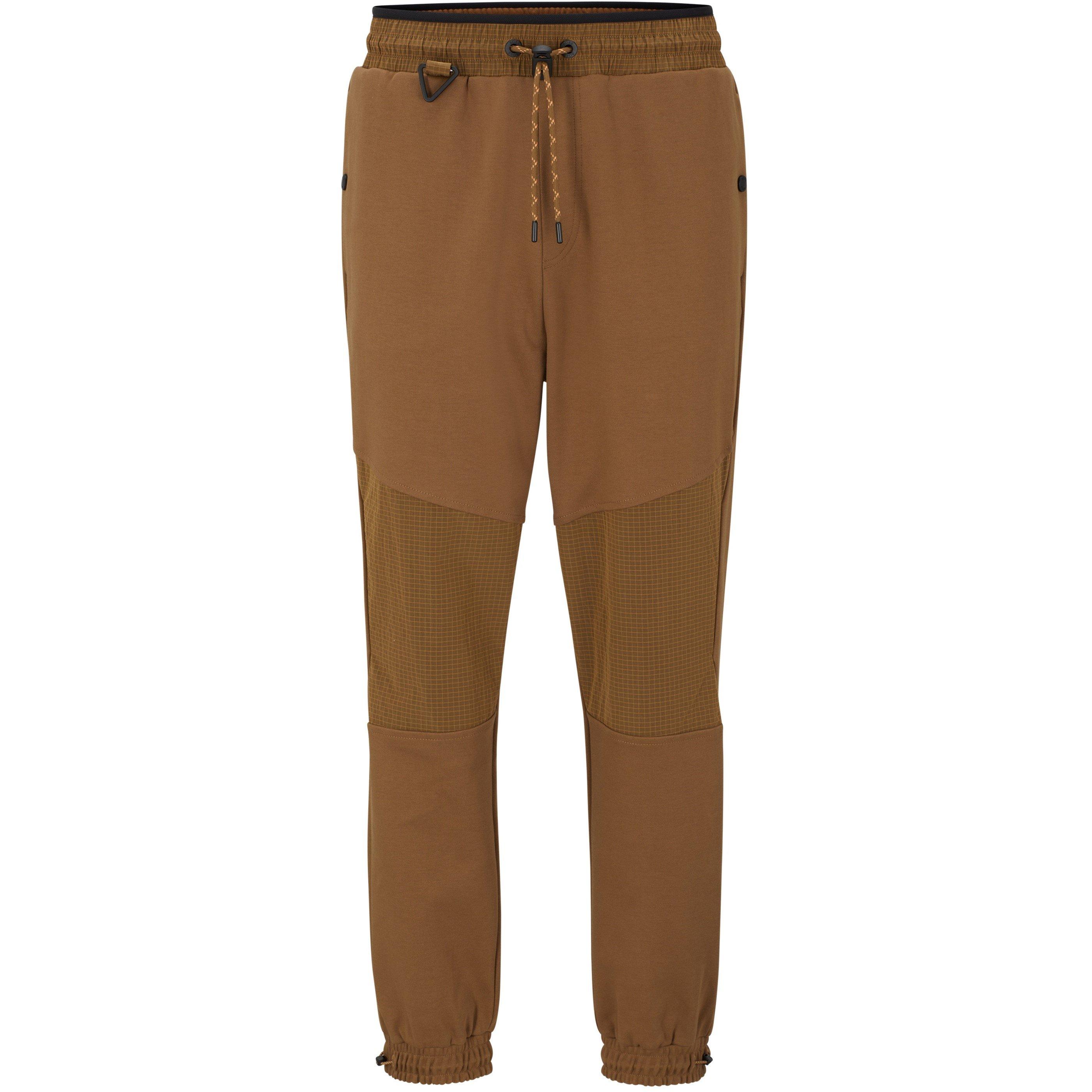 Open Beige - Boss - Men's Sipstop Closed Hem Jersey Jogger