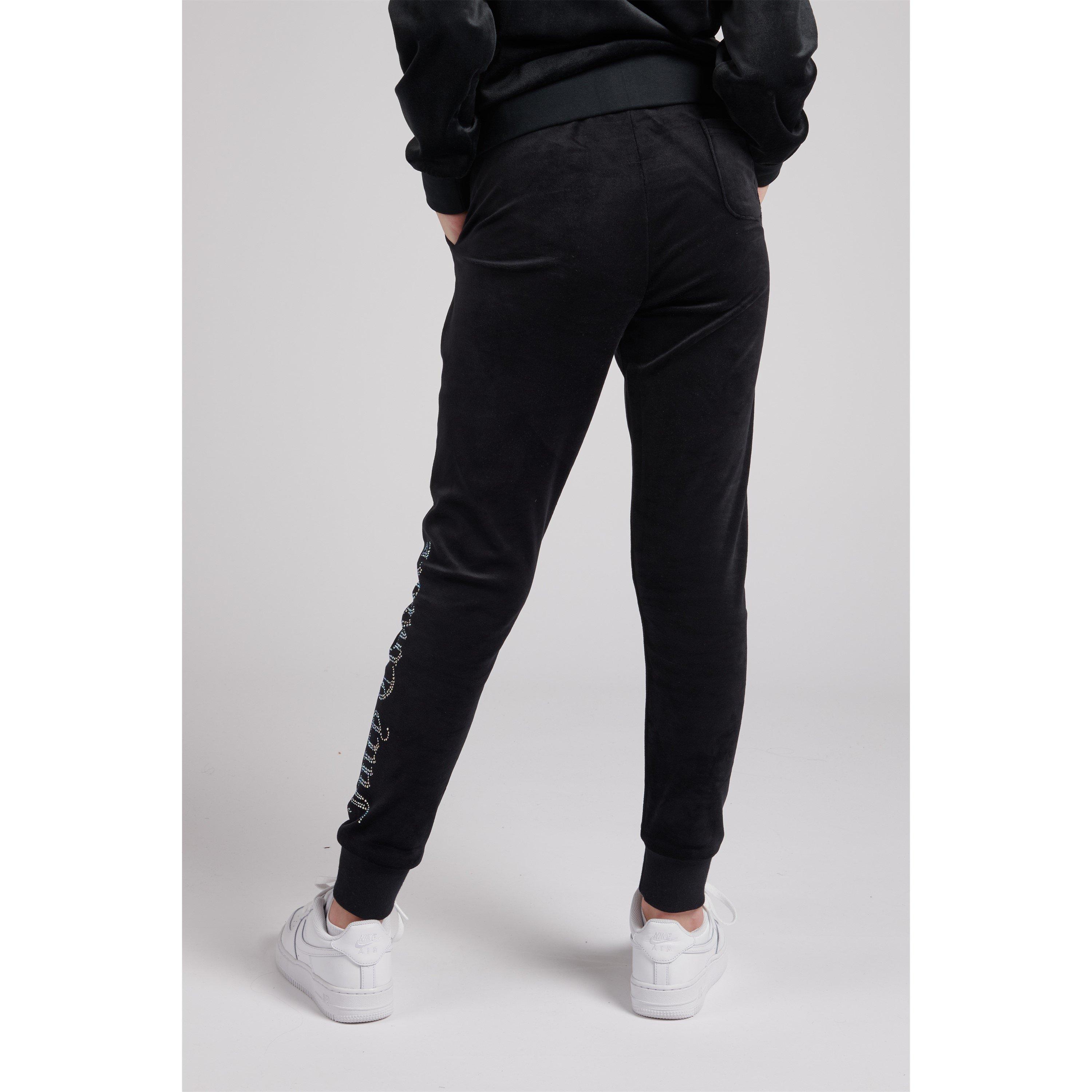 Jet Black 102 - Juicy Couture - Diamond Slim Girls Joggers - 2