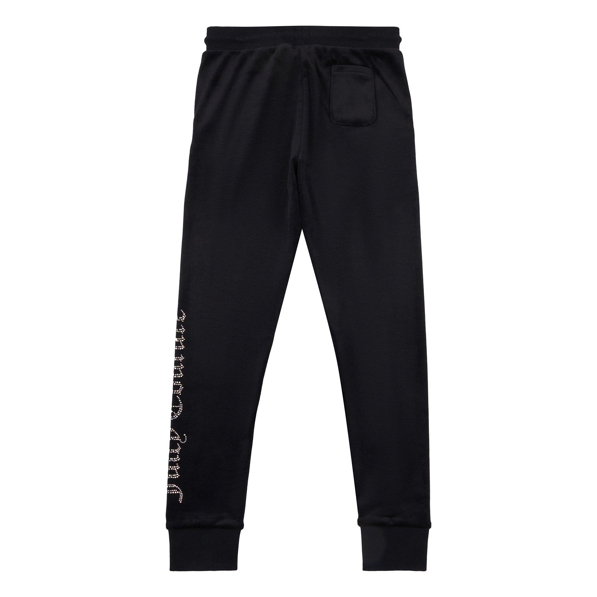 Jet Black 102 - Juicy Couture - Diamond Slim Girls Joggers - 4