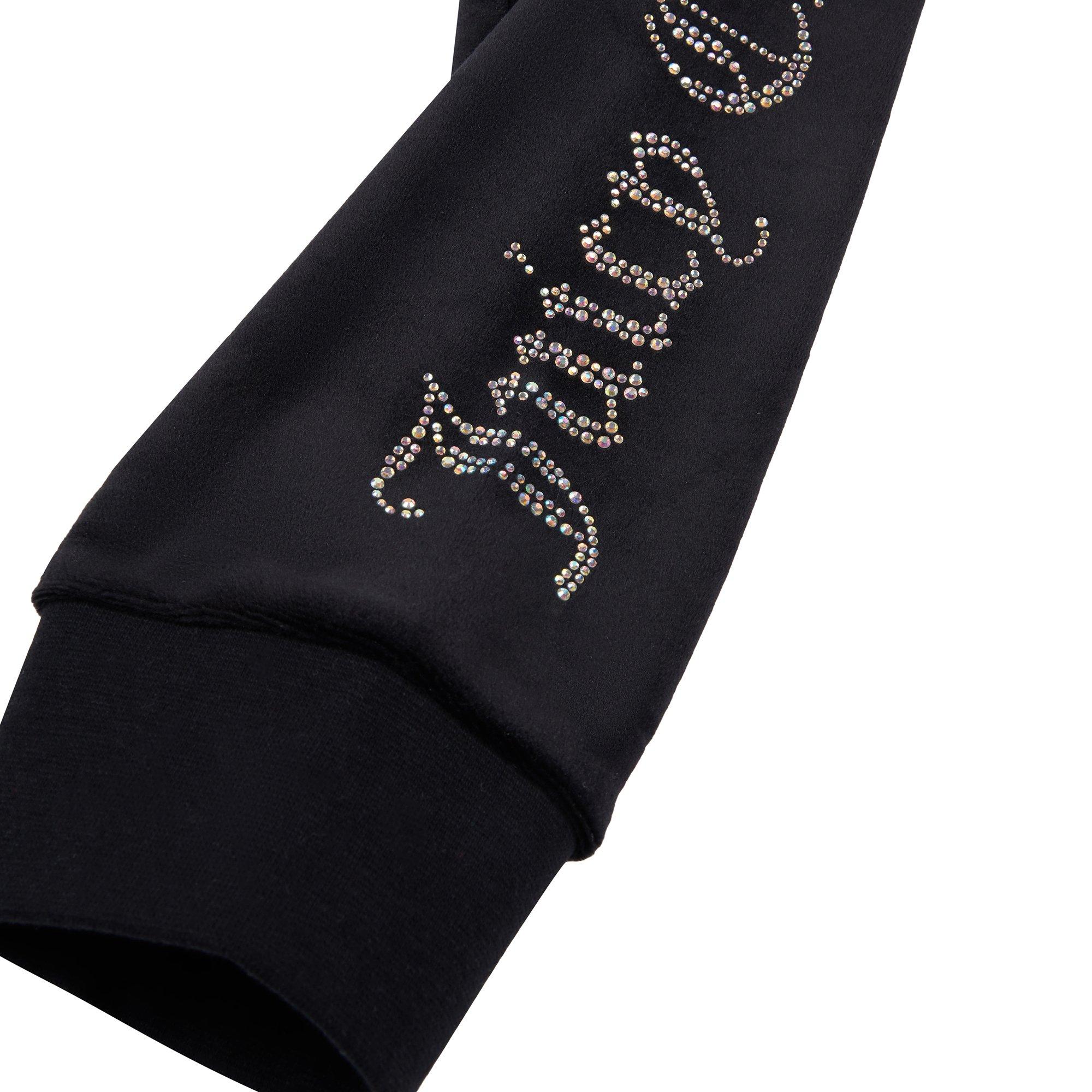 Jet Black 102 - Juicy Couture - Diamond Slim Girls Joggers - 5