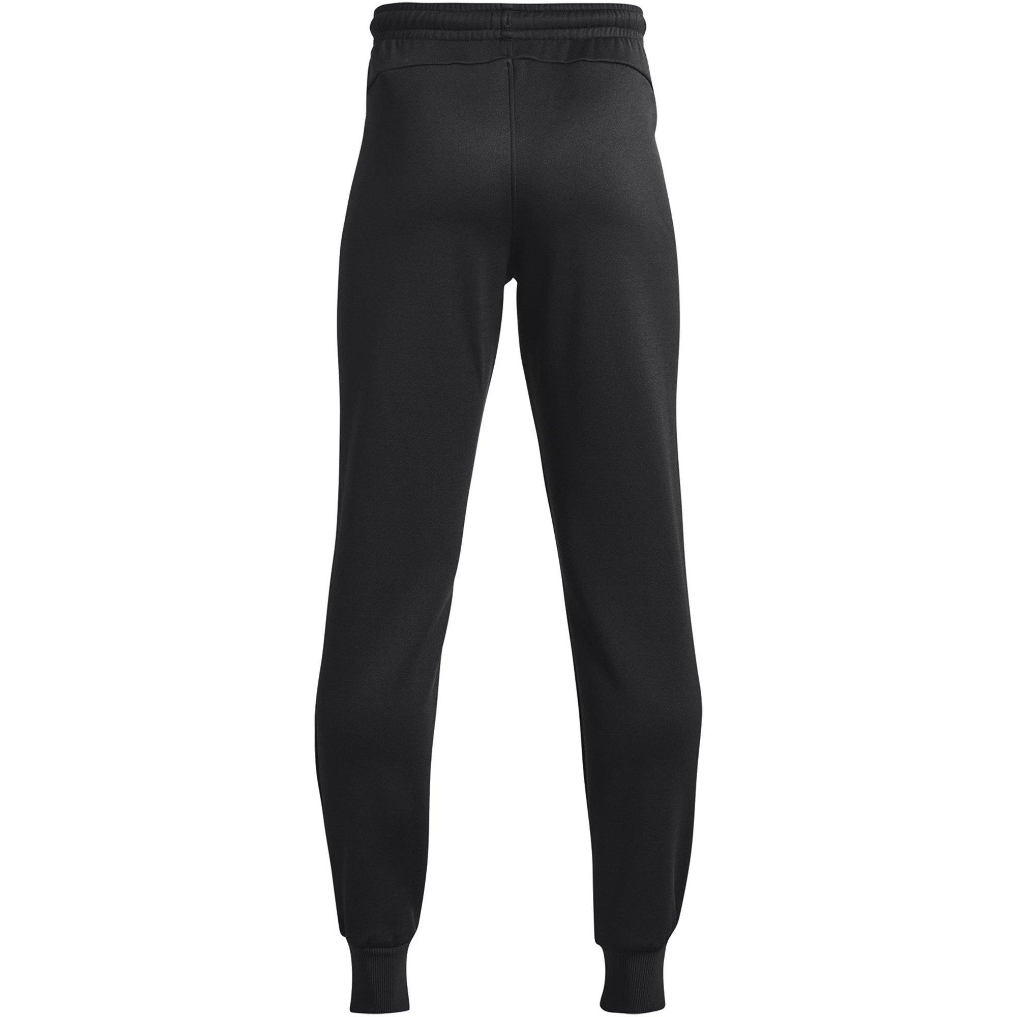 Black - Under Armour - Under Armour Ua Fleece Joggers Tracksuit Bottom Boys - 2