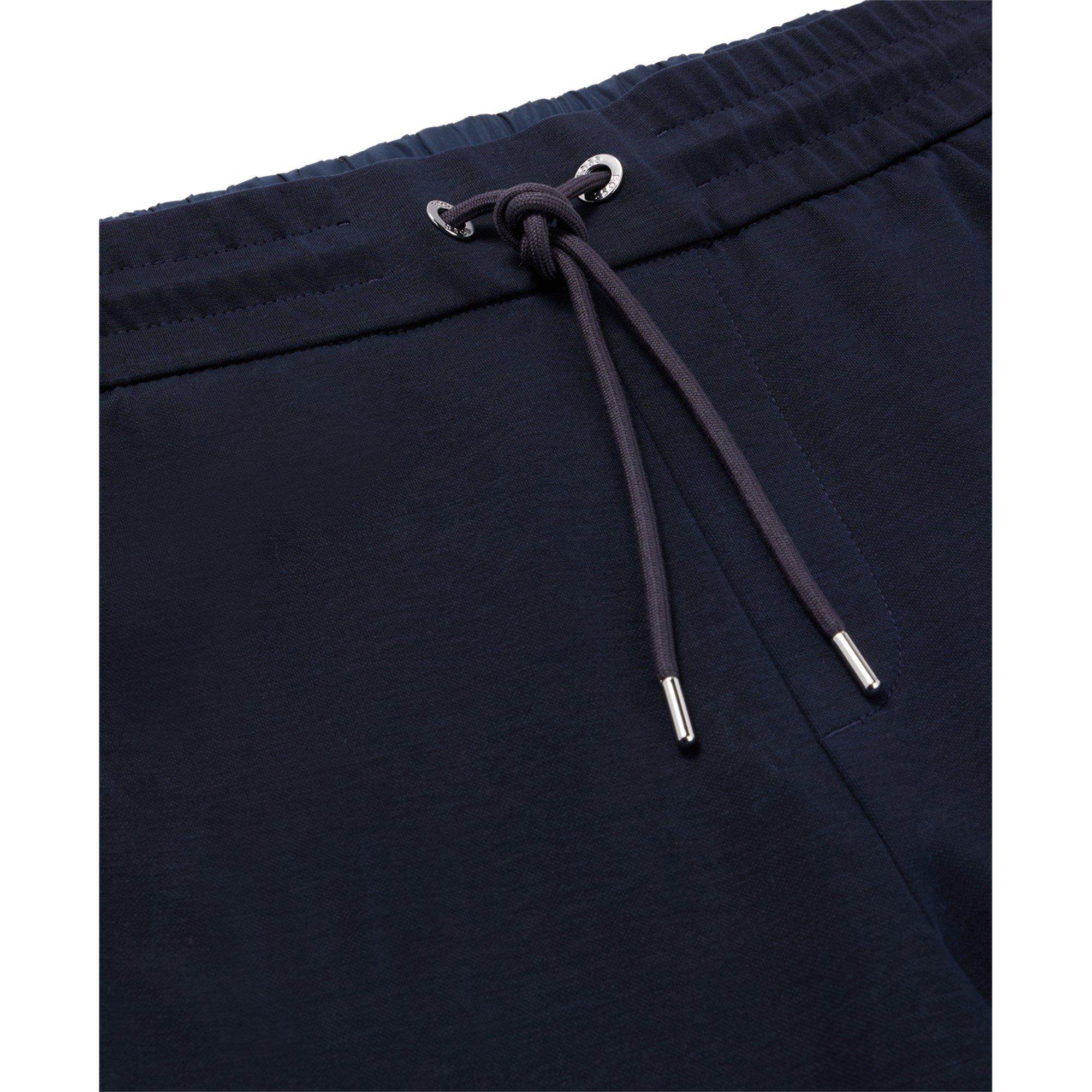 Dark Blue - Boss - Men's  Lamont 260 Ps Closed Hem Jogging Bottoms - 6