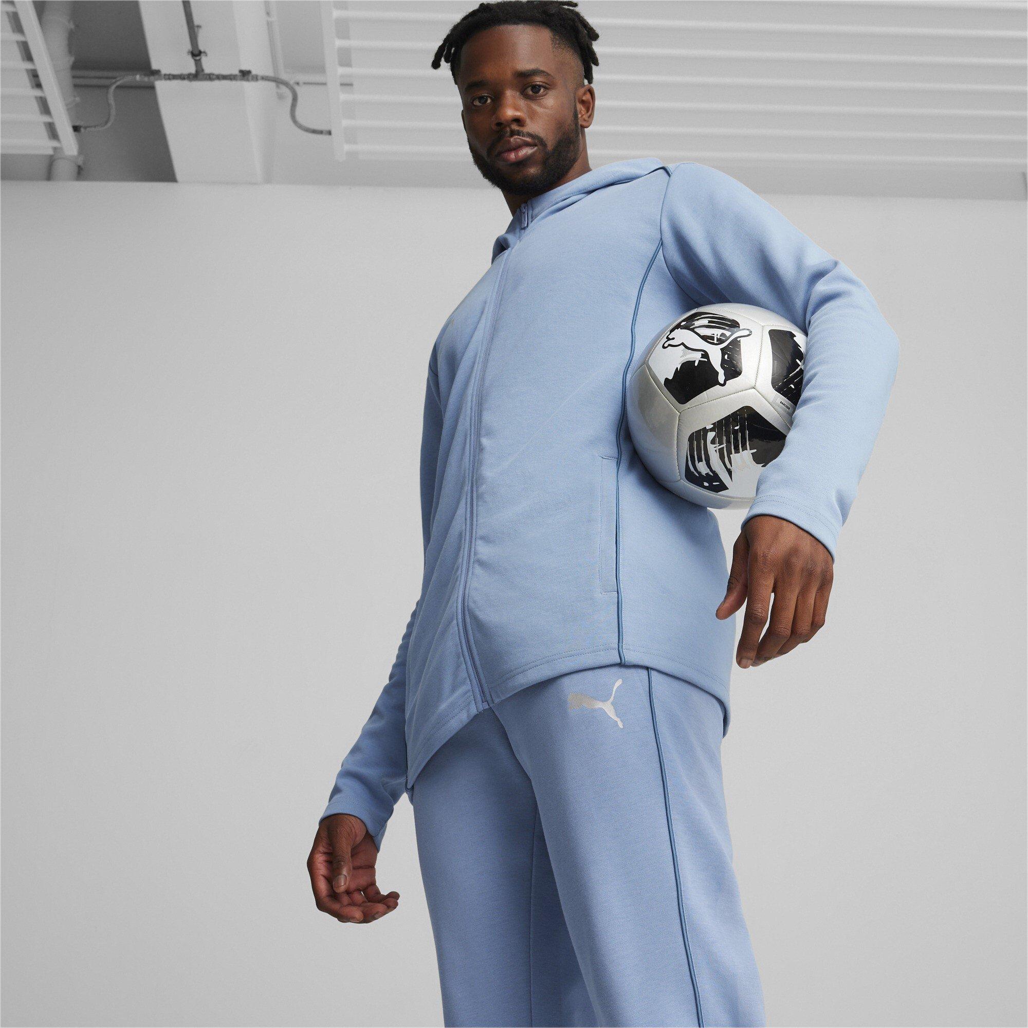 Blue - Puma - Teamfinal Casuals Closed Hem Joggers - 5