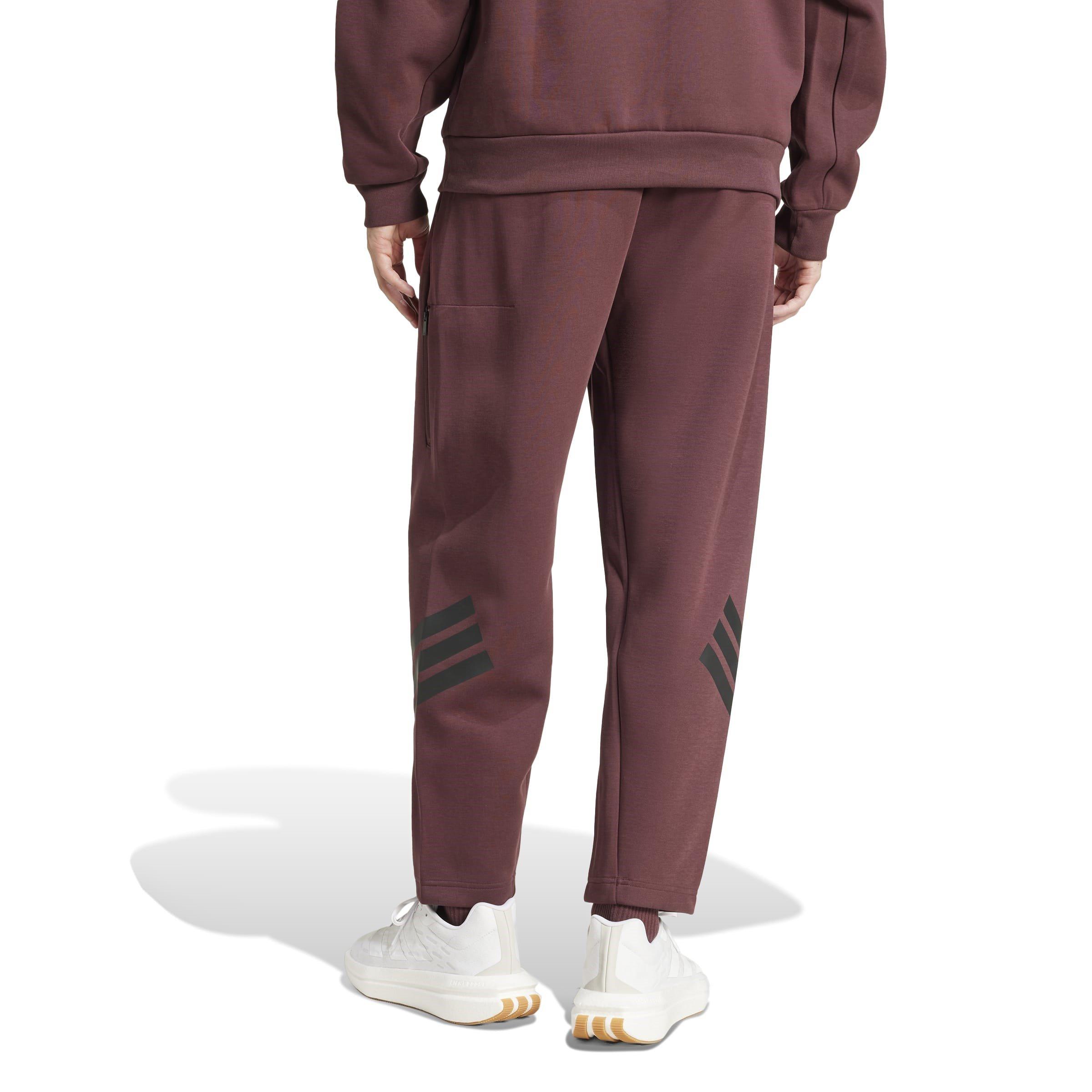 Aurora Ruby - adidas - Future Icons 3-Stripes Cotton Blend Joggers - 3