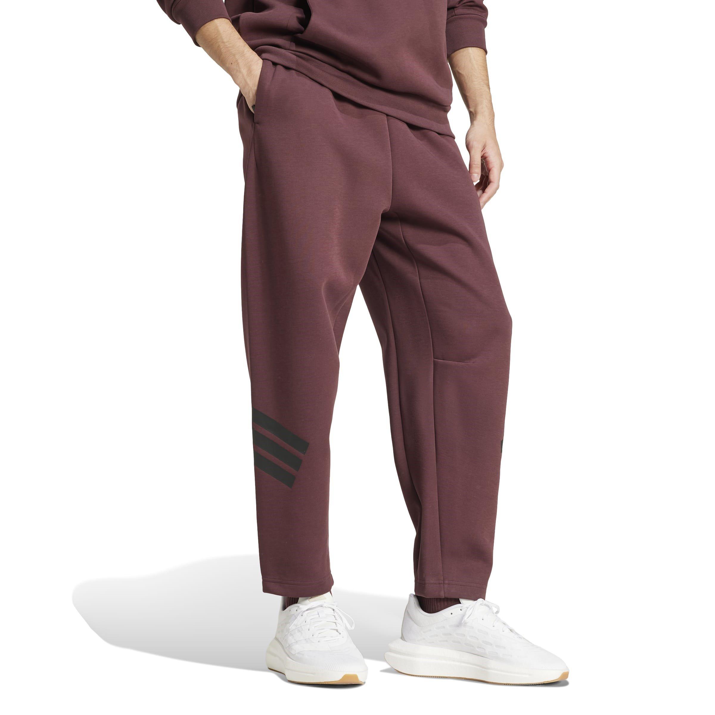 Aurora Ruby - adidas - Future Icons 3-Stripes Cotton Blend Joggers - 4