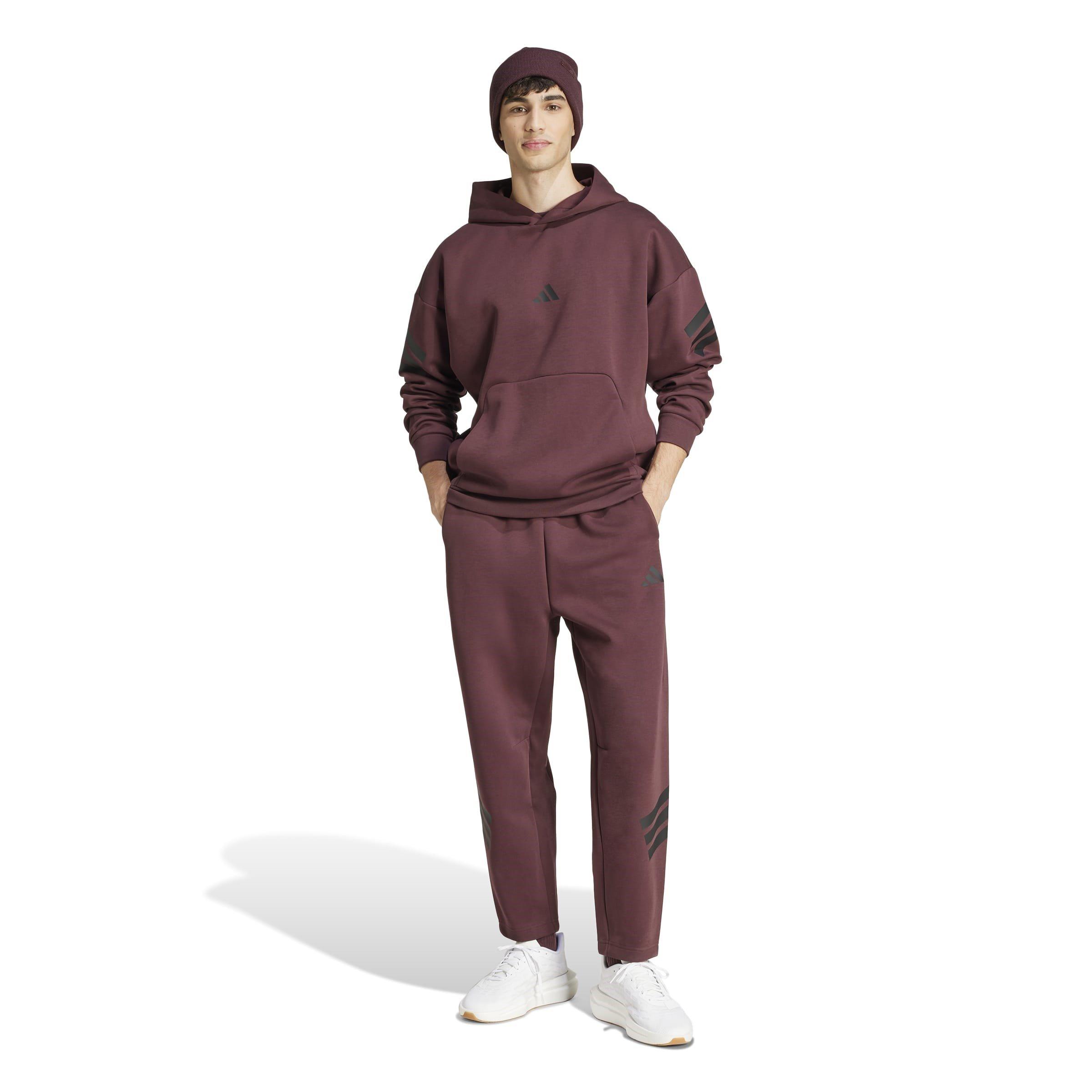 Aurora Ruby - adidas - Future Icons 3-Stripes Cotton Blend Joggers - 7