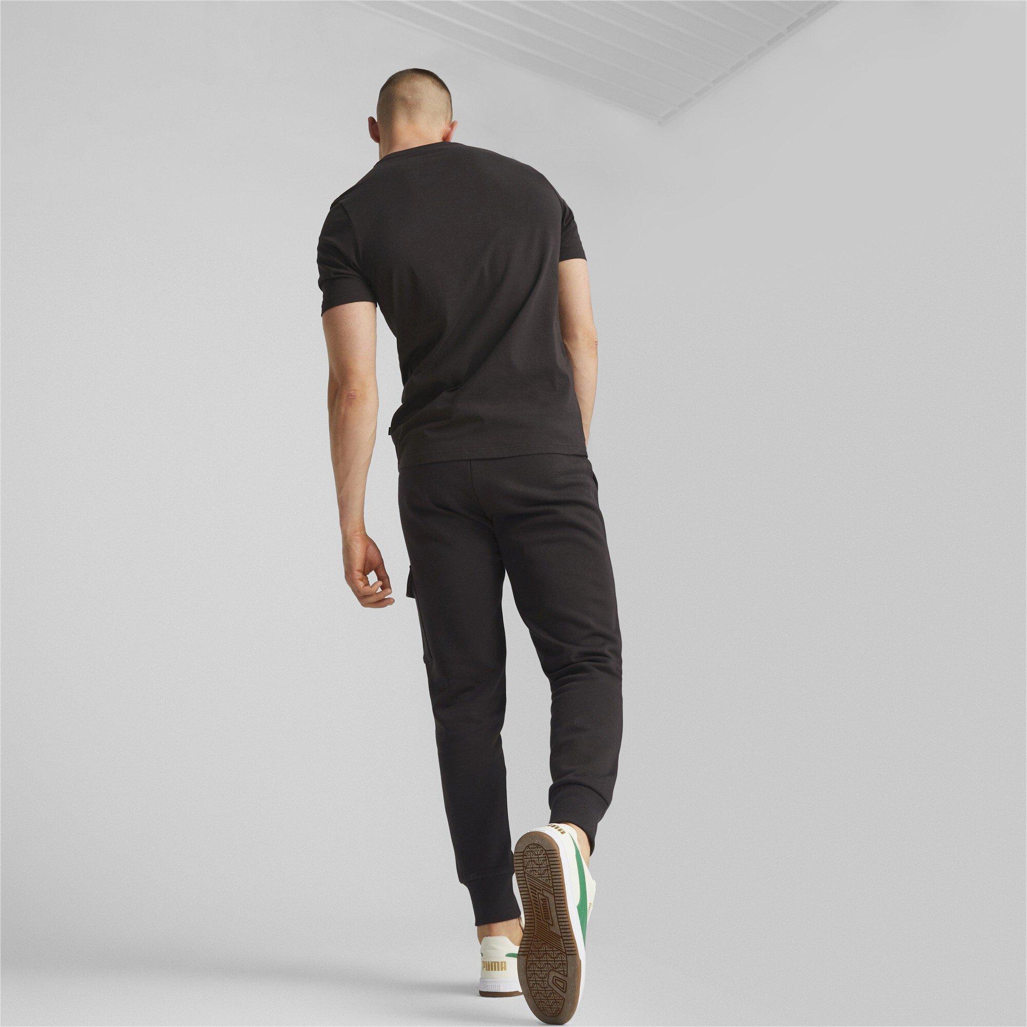 Preto Puma - Puma - Ess+ Minimal Gold Cargo Pants Joggers Mens - 4