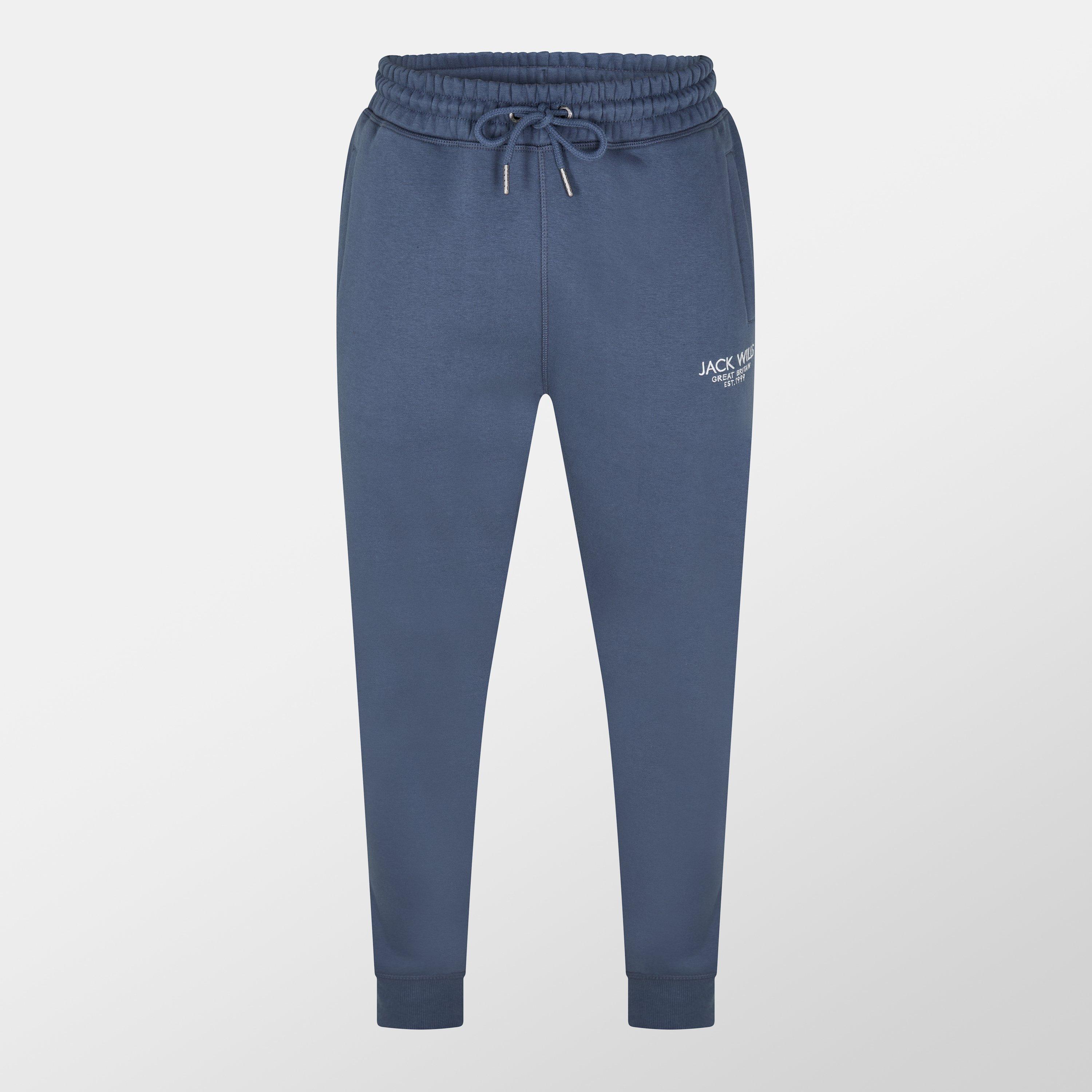 Jack Wills Men's Haydor Logo Joggers - Faded Indigo - XS