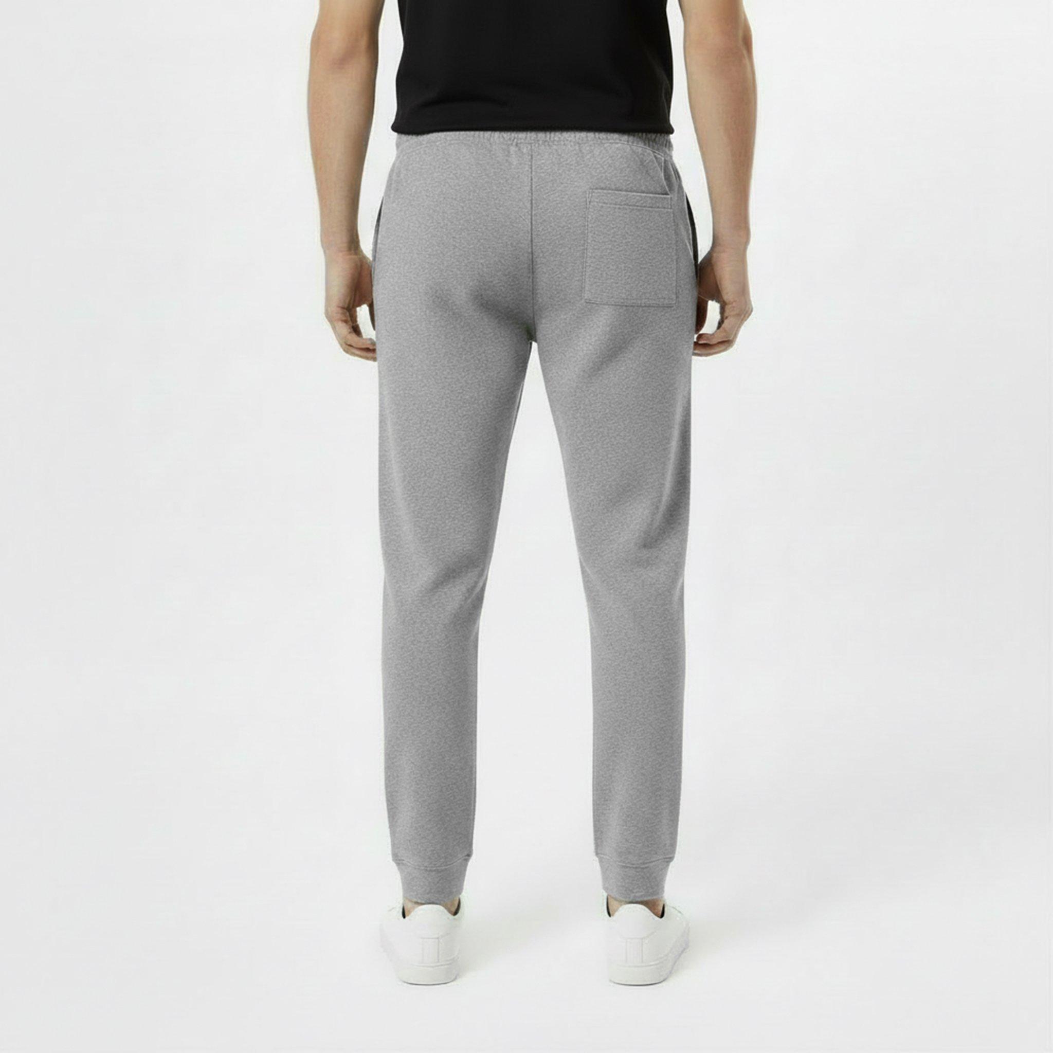 Grey Marl - Jack Wills - Haydor Logo Joggers Mens - 4