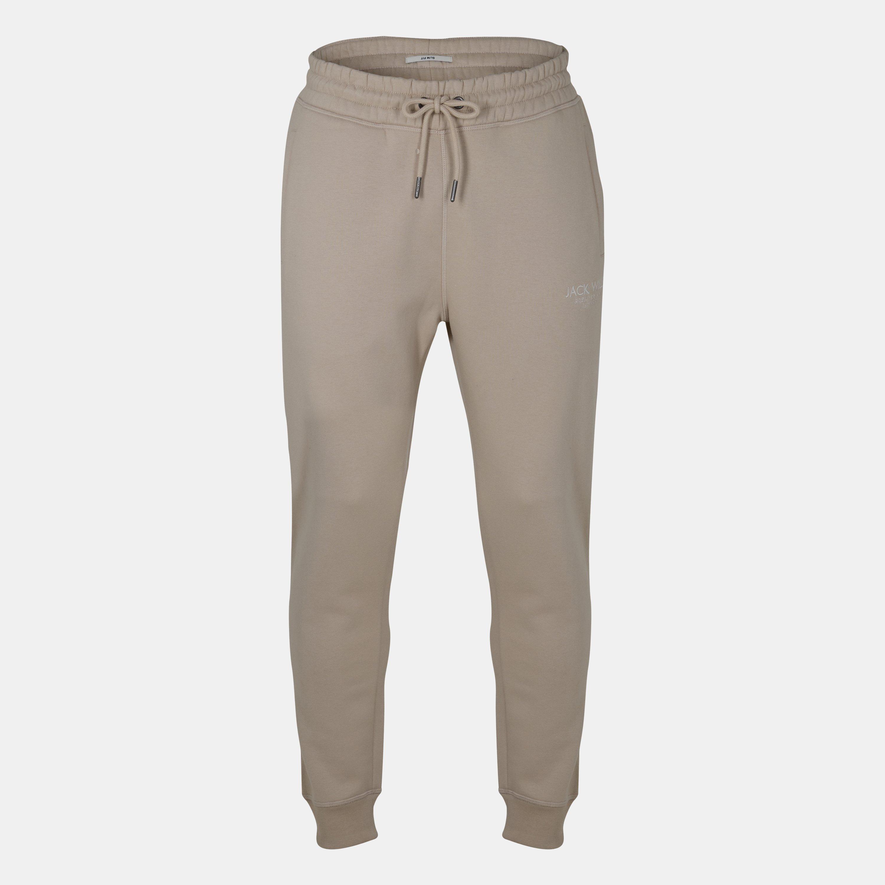 Jack Wills Men's Haydor Logo Joggers - Stone - 2XL