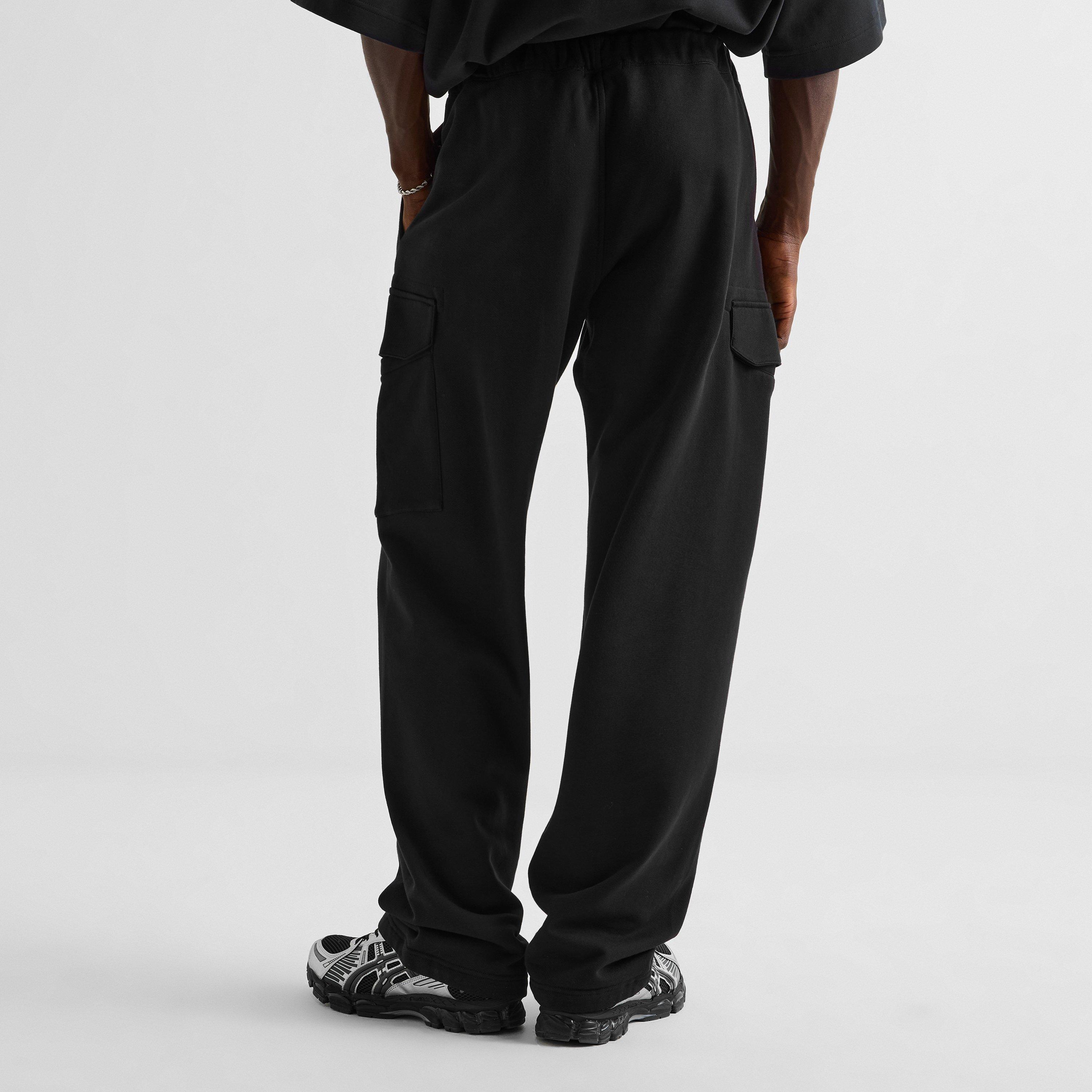 Black 999 - CP Company - Men's Open-Hem Cotton Joggers - 4