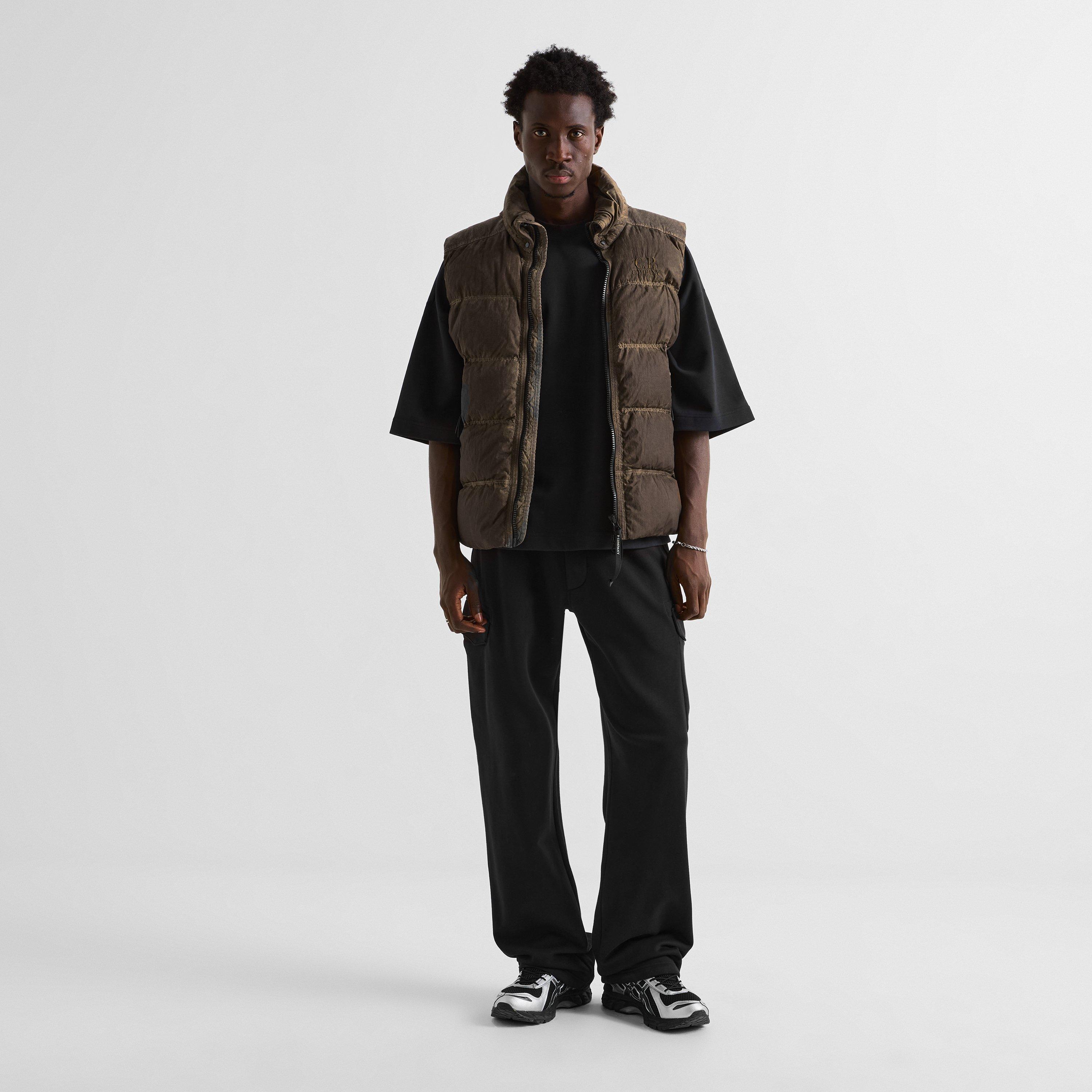 Black 999 - CP Company - Men's Open-Hem Cotton Joggers - 6