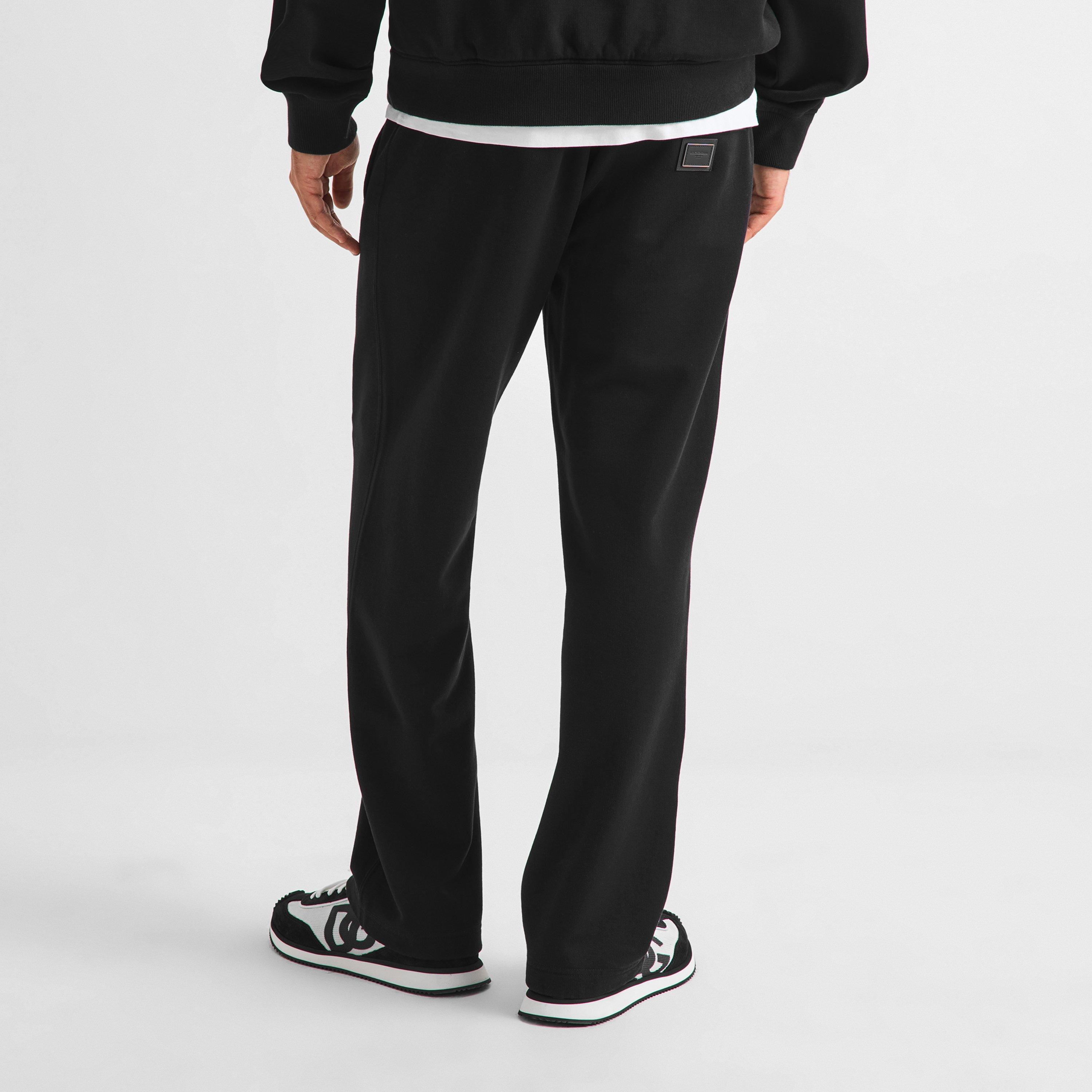 Black - Dolce and Gabbana - DG New Plate Jogger Sn05 - 4