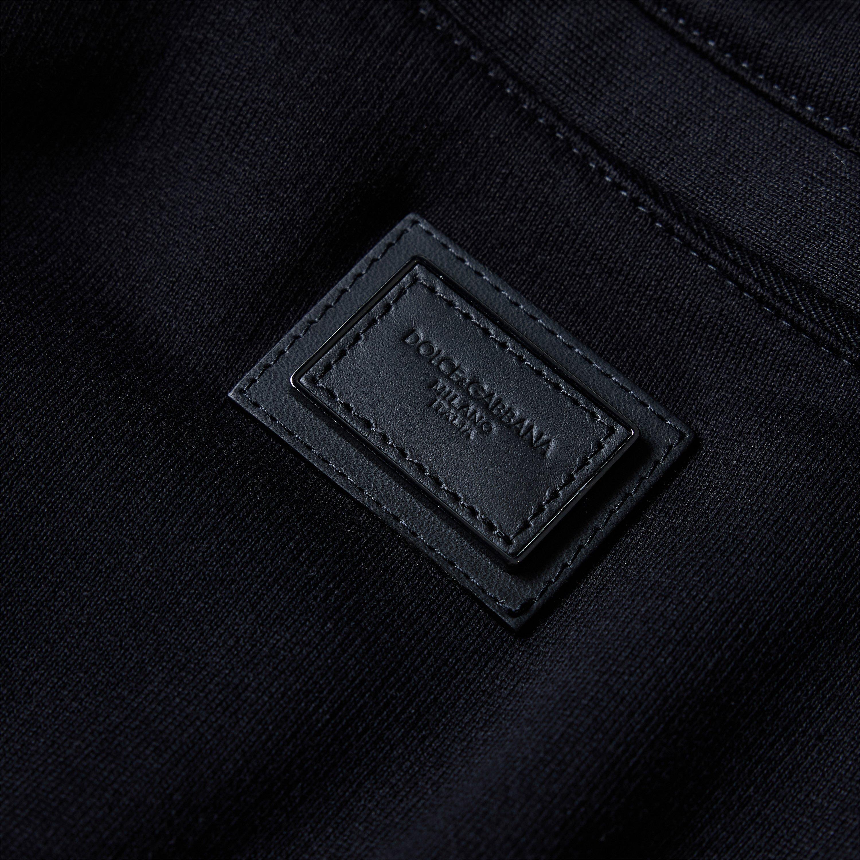 Black - Dolce and Gabbana - DG New Plate Jogger Sn05 - 3