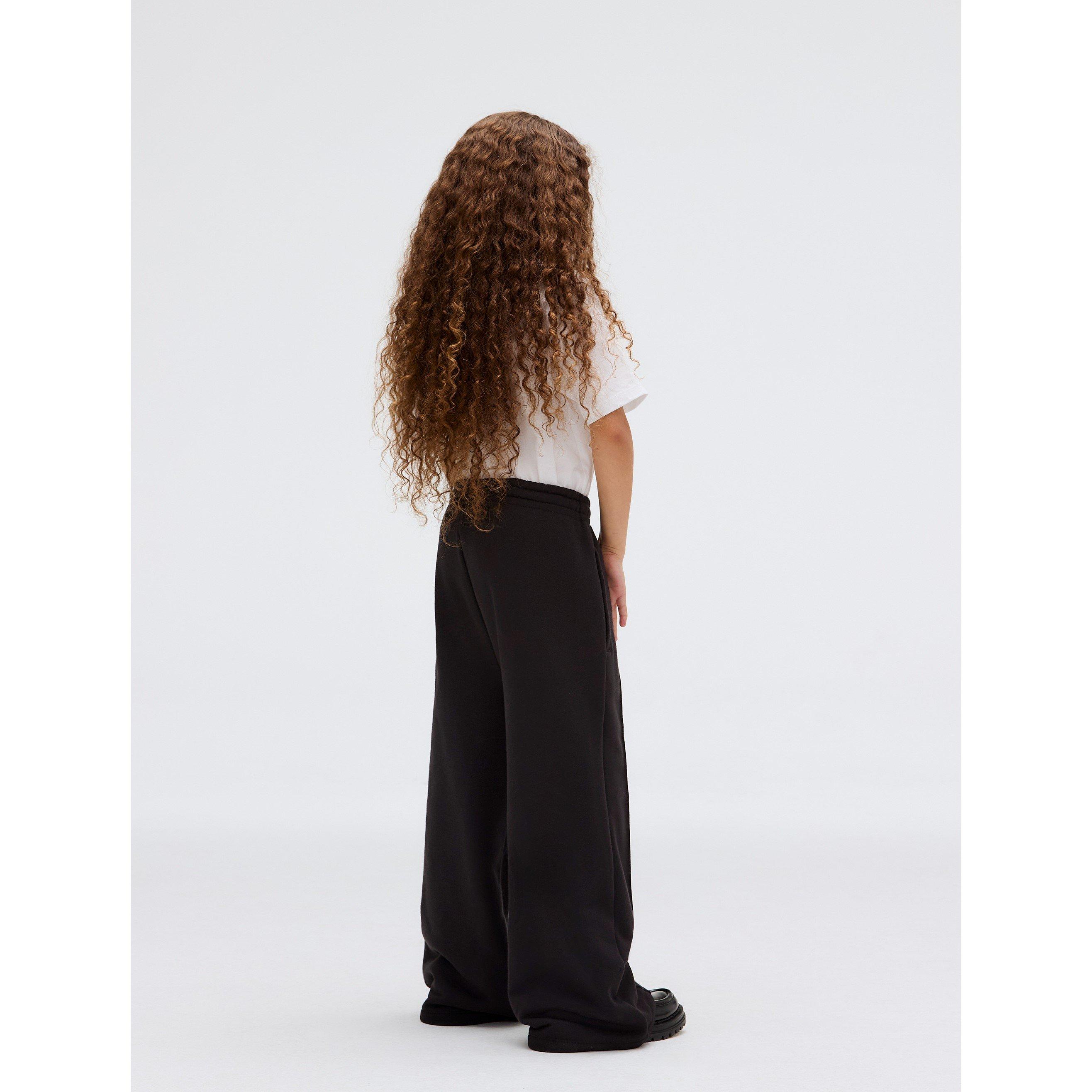 CK Black BEH - Calvin Klein Jeans - Kids' CKJ Wide Open Hem Fleece Joggers - 3