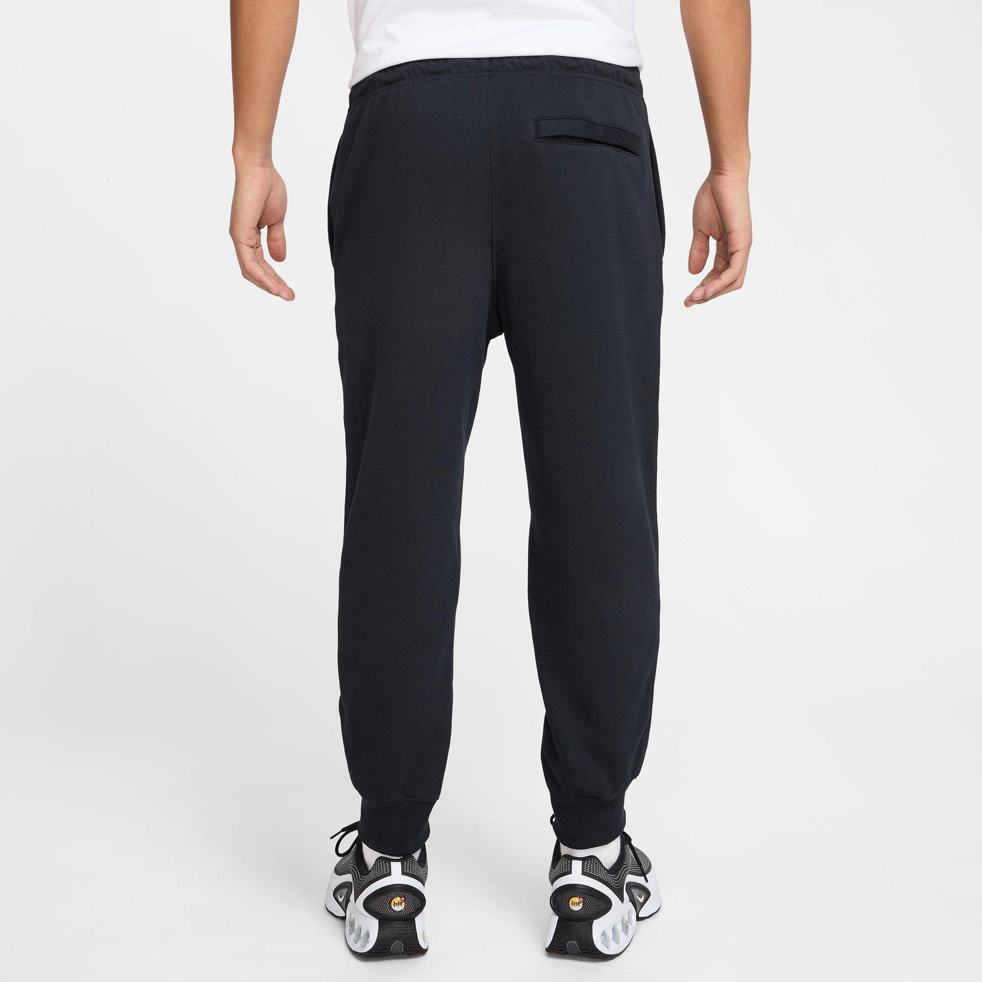 Black/Blk/White - Nike - Club Mens French Terry Joggers - 2