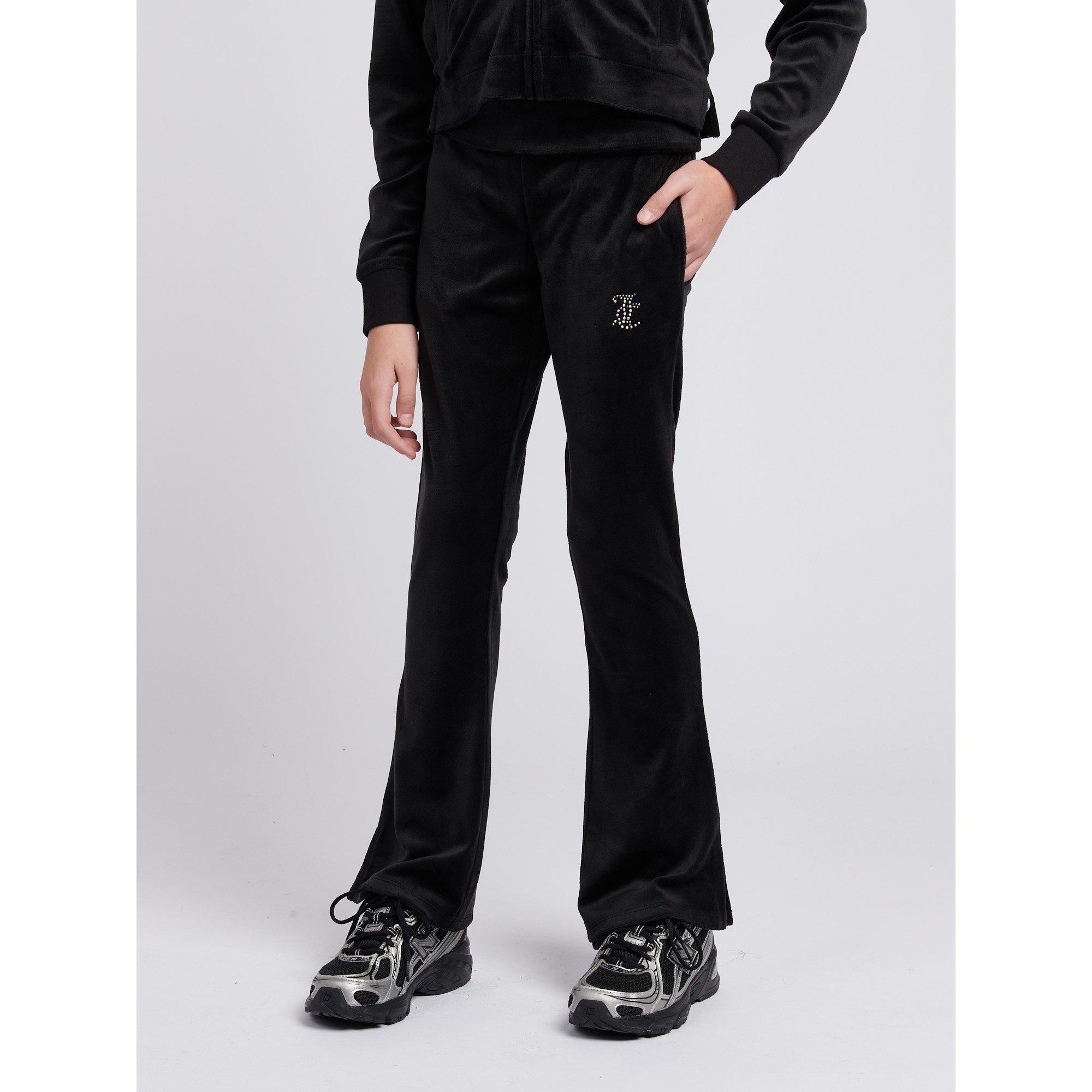 Jet Black 102 - Juicy Couture - Kids' Open Hem Fleece Joggers - 3