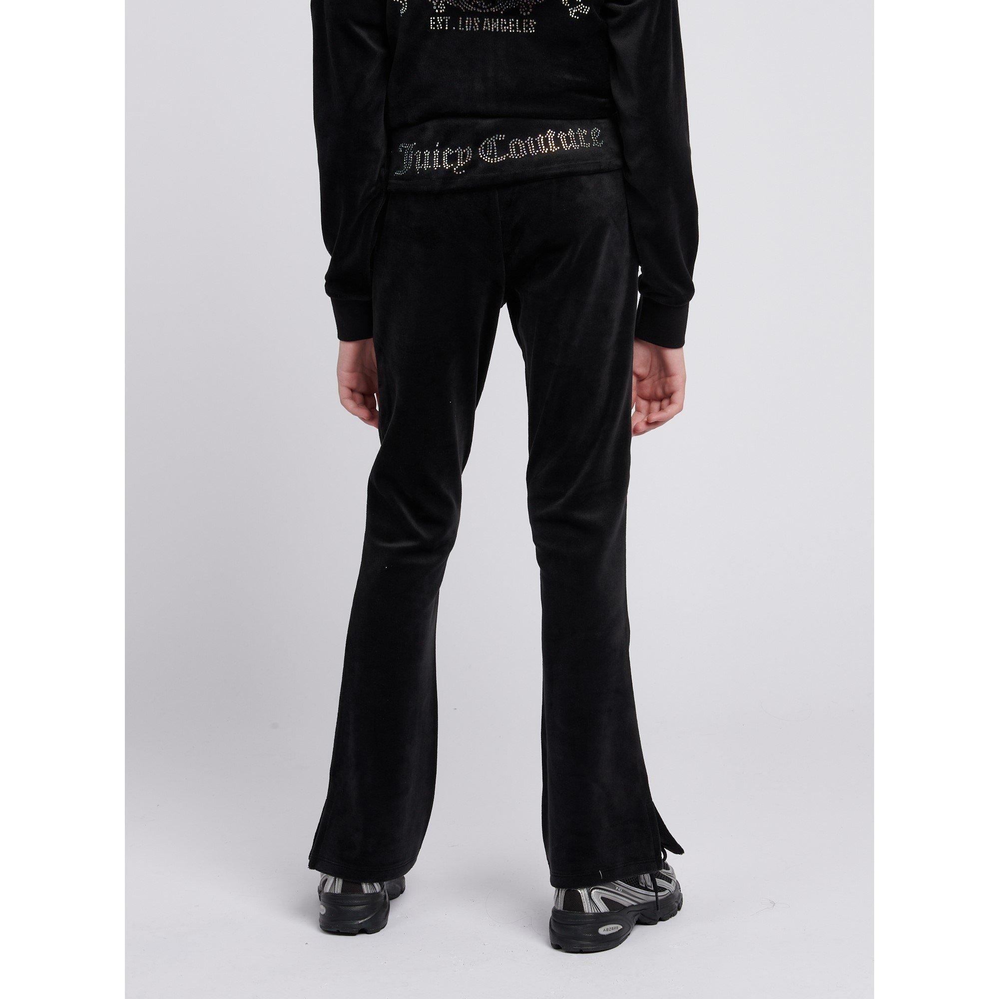 Jet Black 102 - Juicy Couture - Kids' Open Hem Fleece Joggers - 4