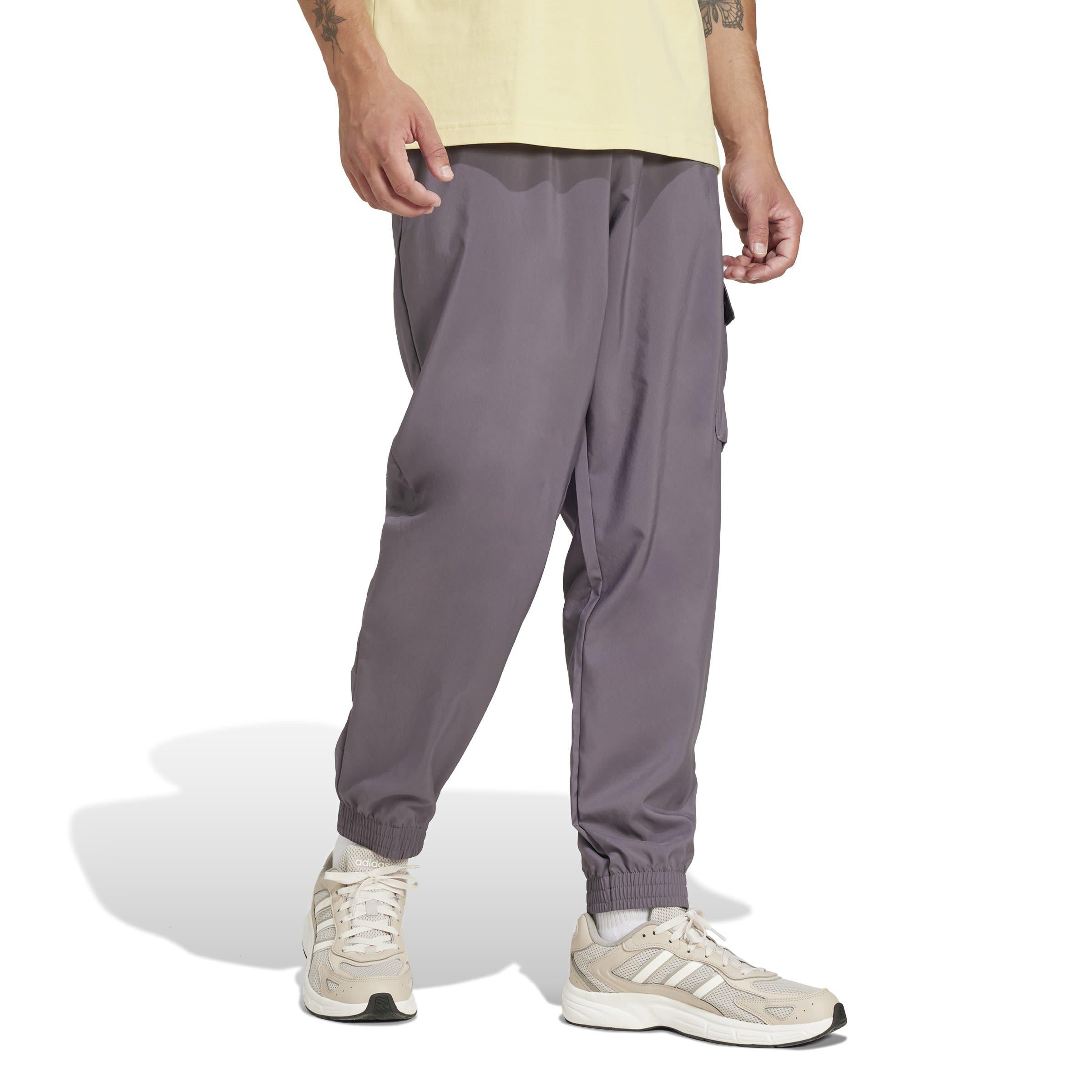Grey/Black - adidas - Men's Essentials Small Logo Closed Hem Jersey Jogger - 4