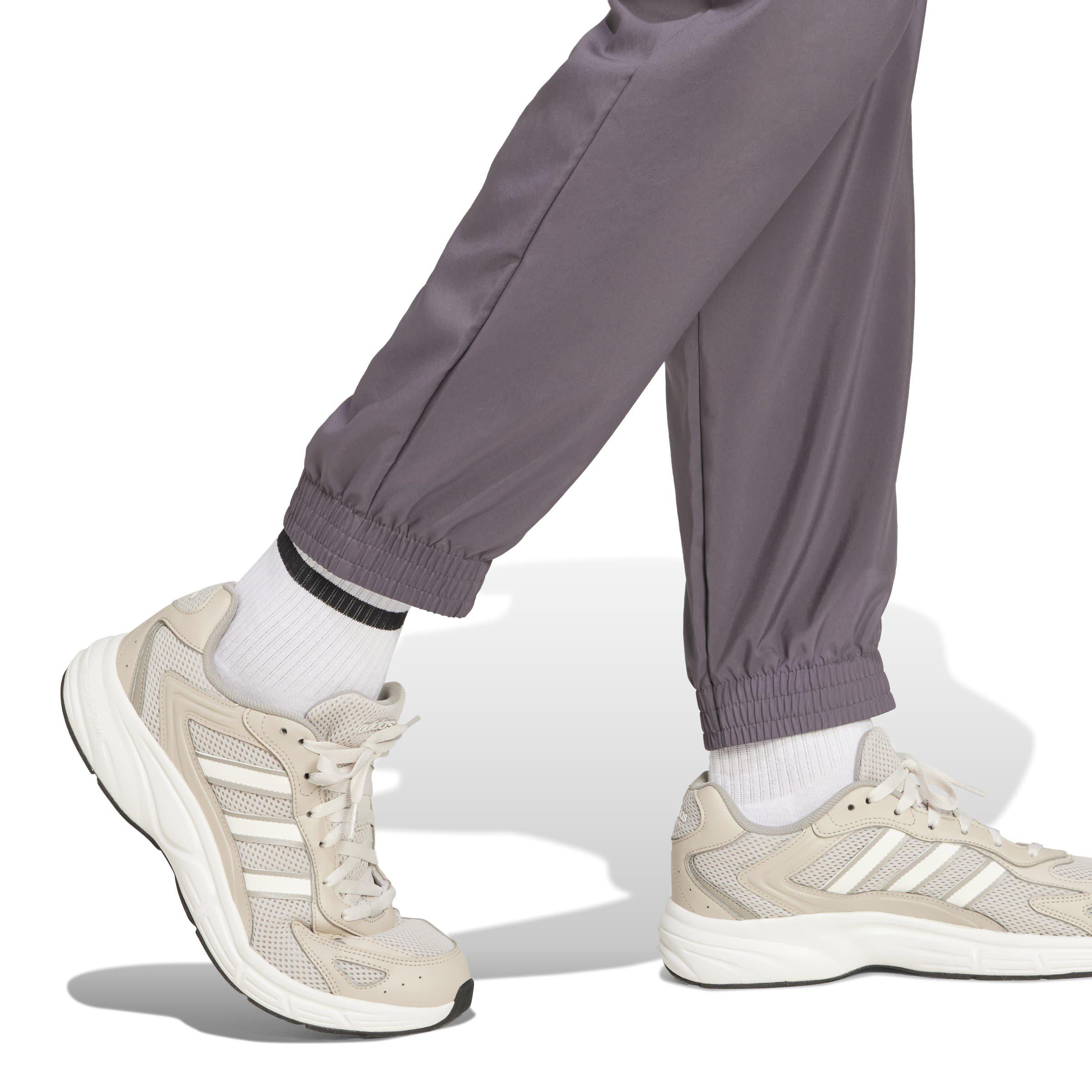 Grey/Black - adidas - Men's Essentials Small Logo Closed Hem Jersey Jogger - 5