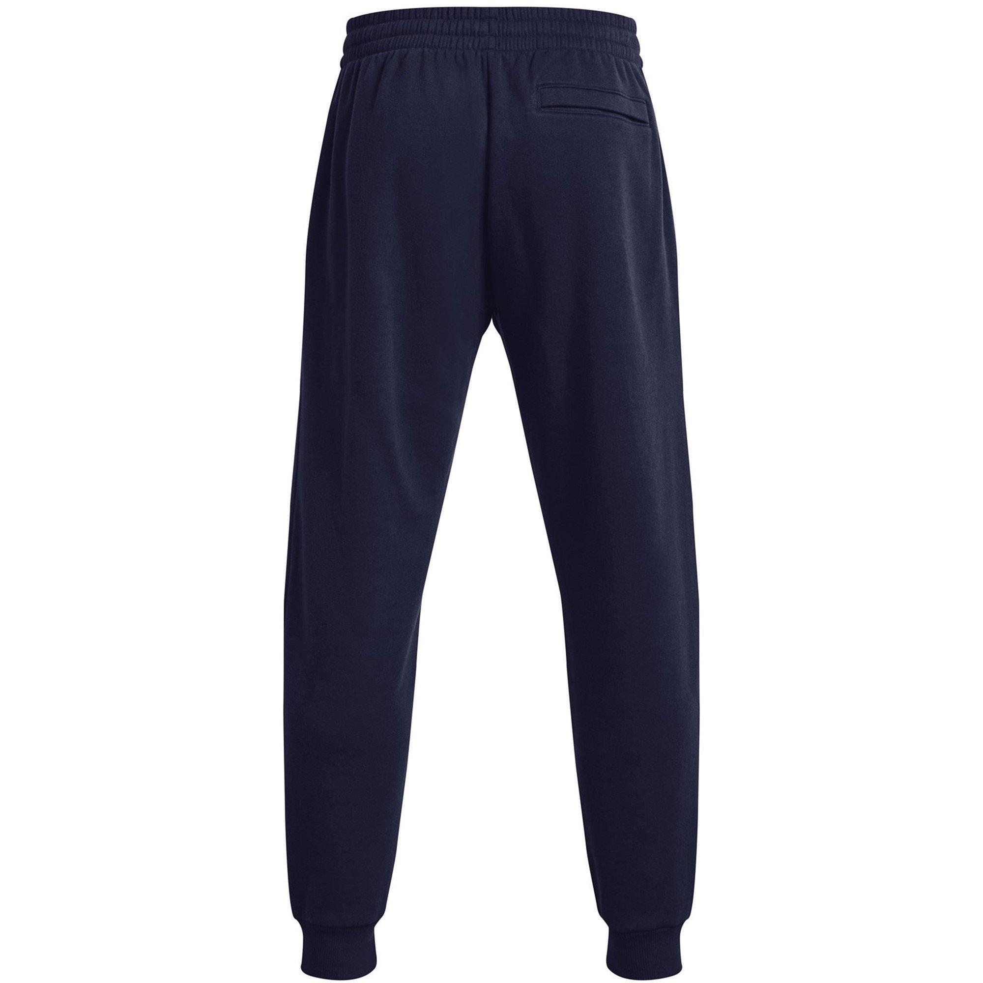 M.Navy/White - Under Armour - Rival Fleece Jogging Bottoms Mens - 6