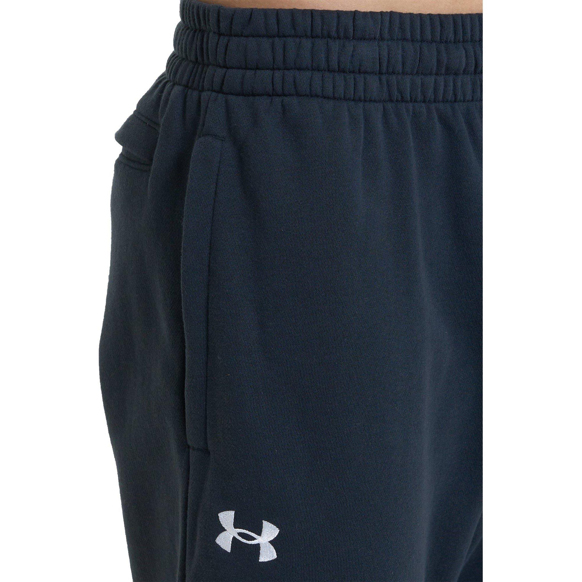 Black/White - Under Armour - UA Rival Fleece Jogging Bottoms Mens - 16
