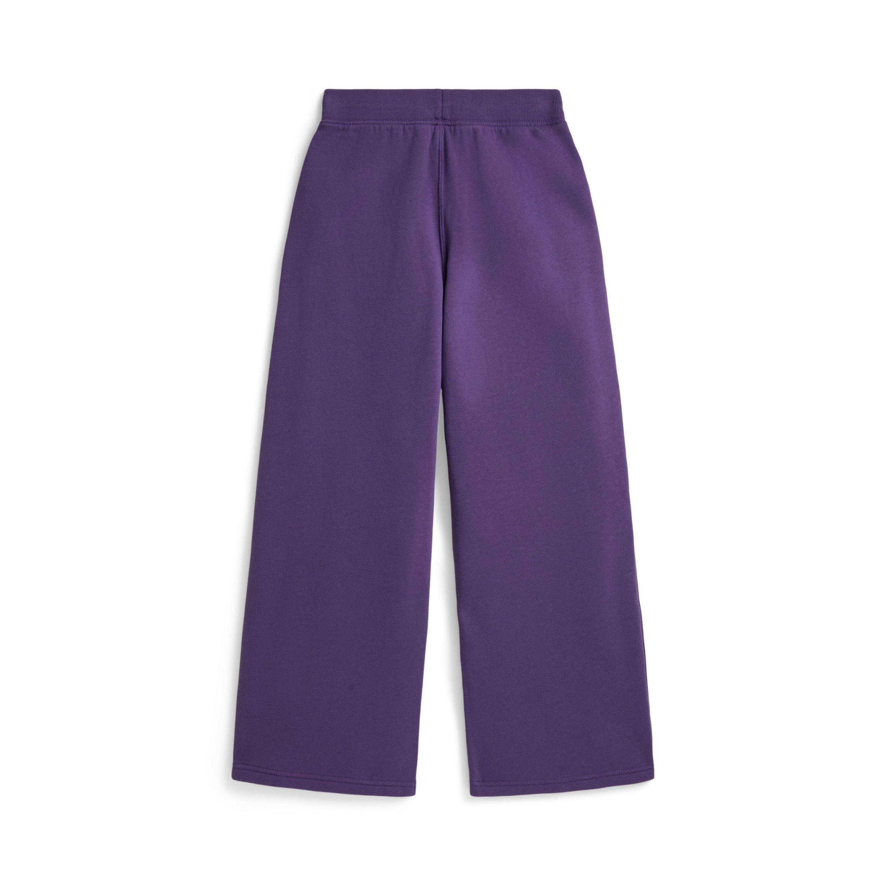 Valley Purple - Polo Ralph Lauren - Kids' Cotton Fleece Open-Hem Joggers - 2