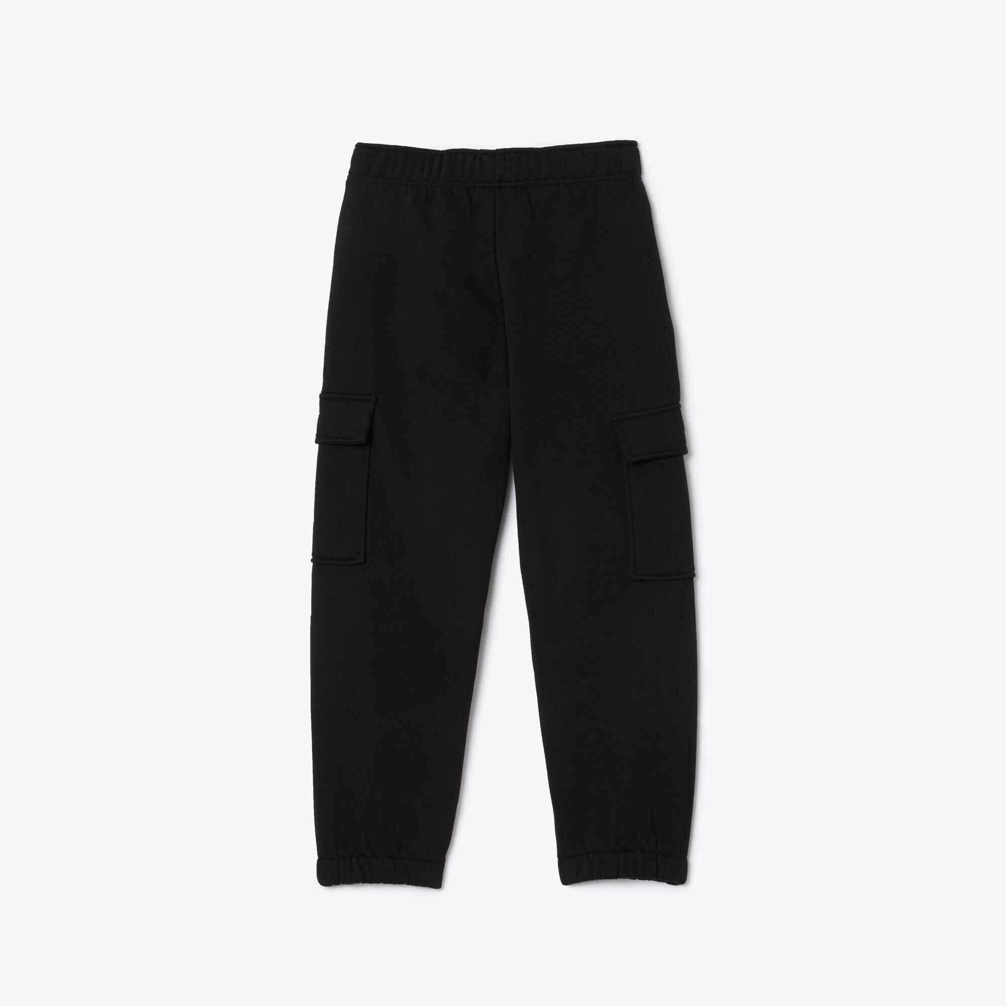 Nero 031 - Lacoste - Kids' Closed Hem Jersey Joggers - 3