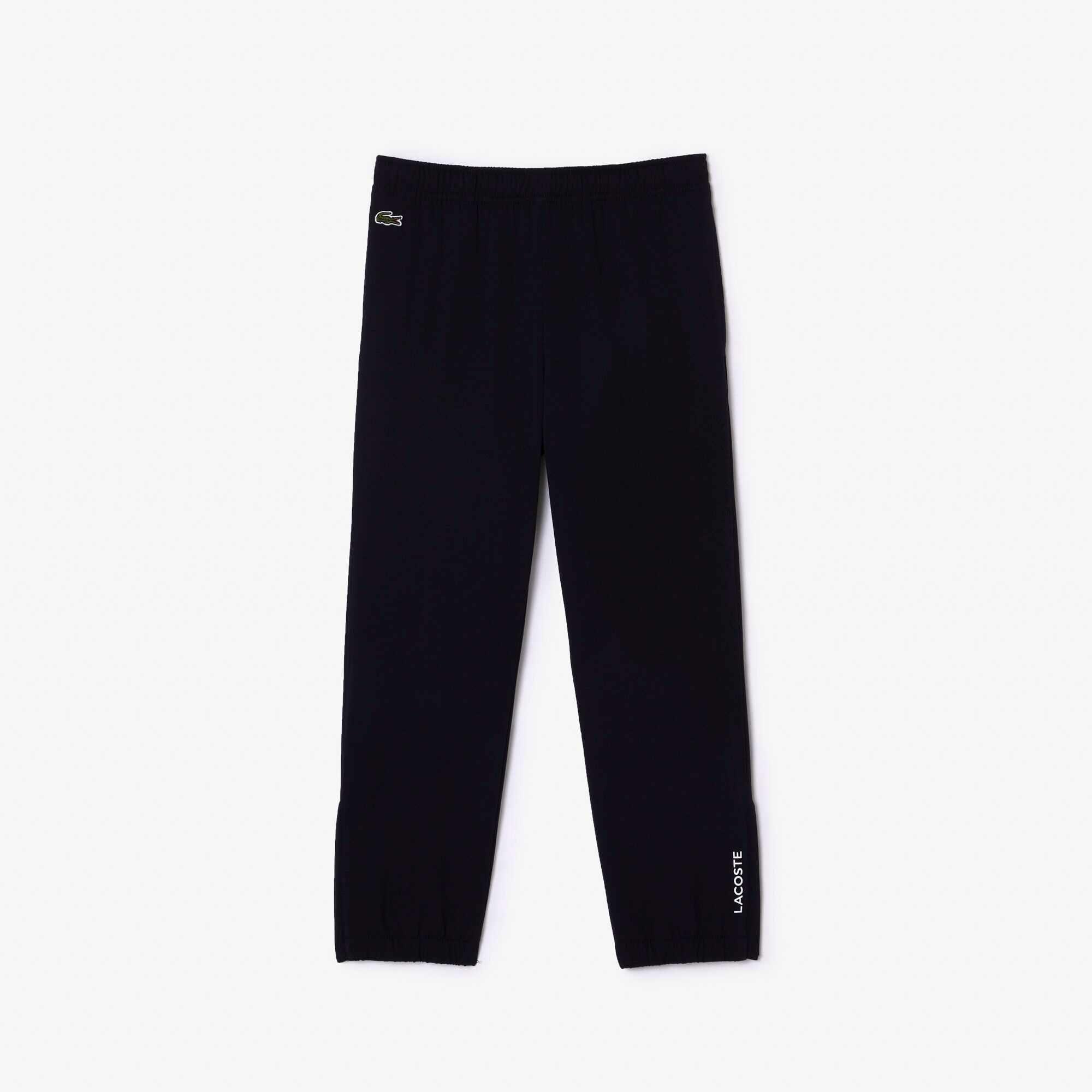 Navy HDE - Lacoste - Kids' Logo Closed Hem Jersey Joggers - 1