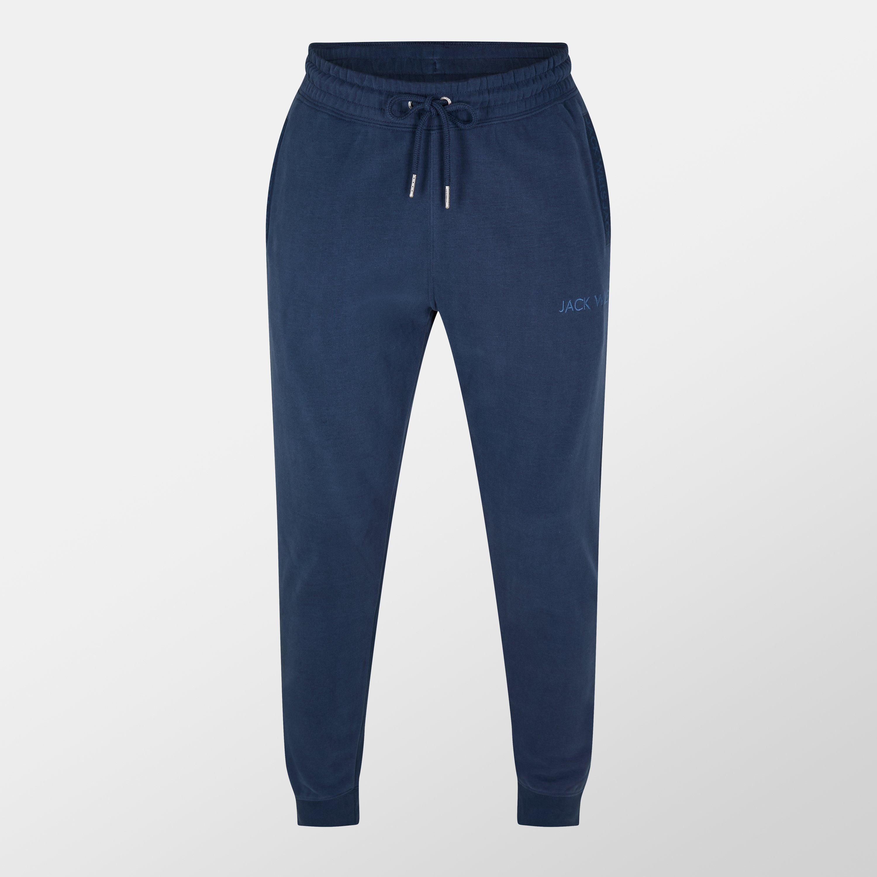 Jack Wills Men's Jacquard Logo Joggers - Navy - XS